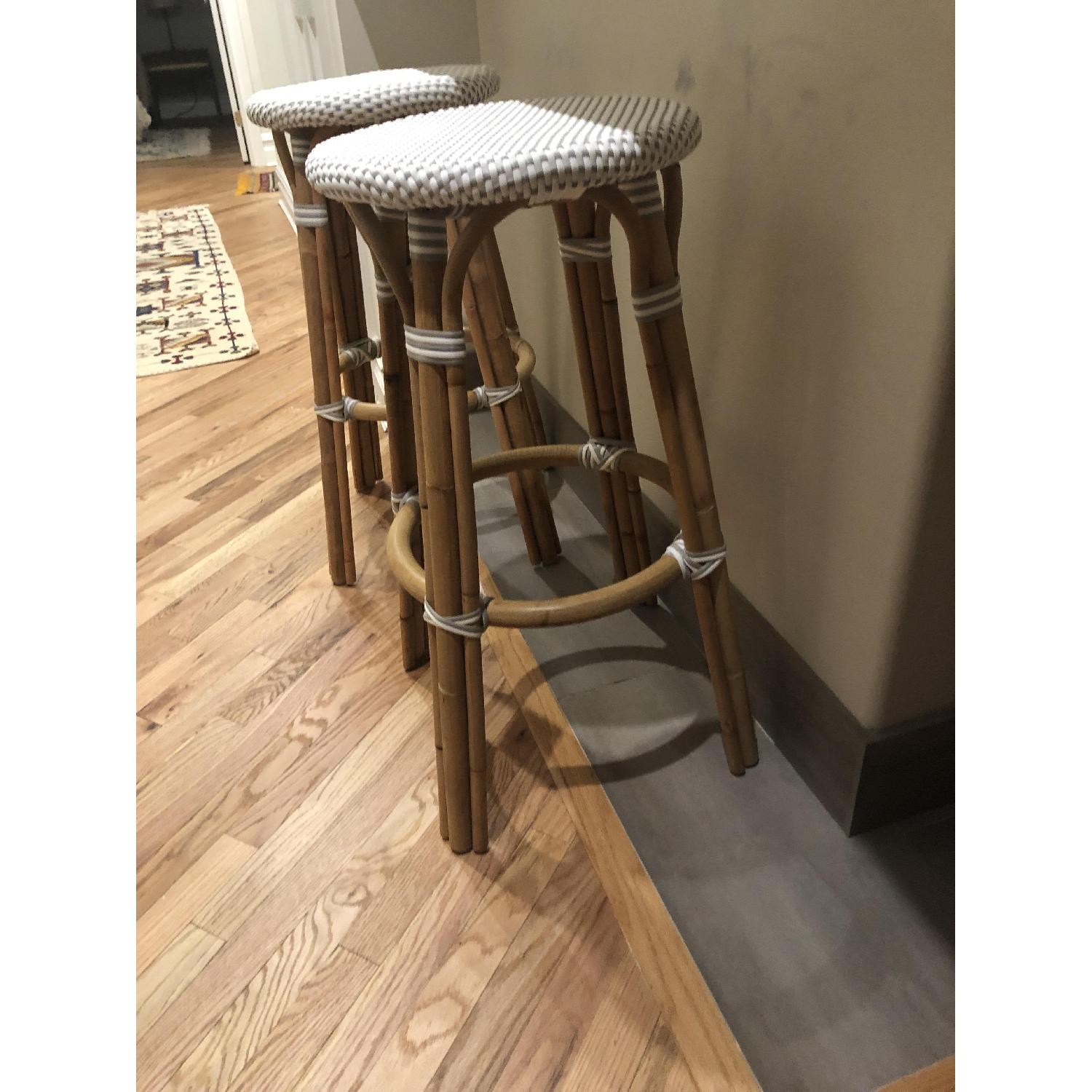Serena & Lily Riviera Backless Counter Stools - image-3