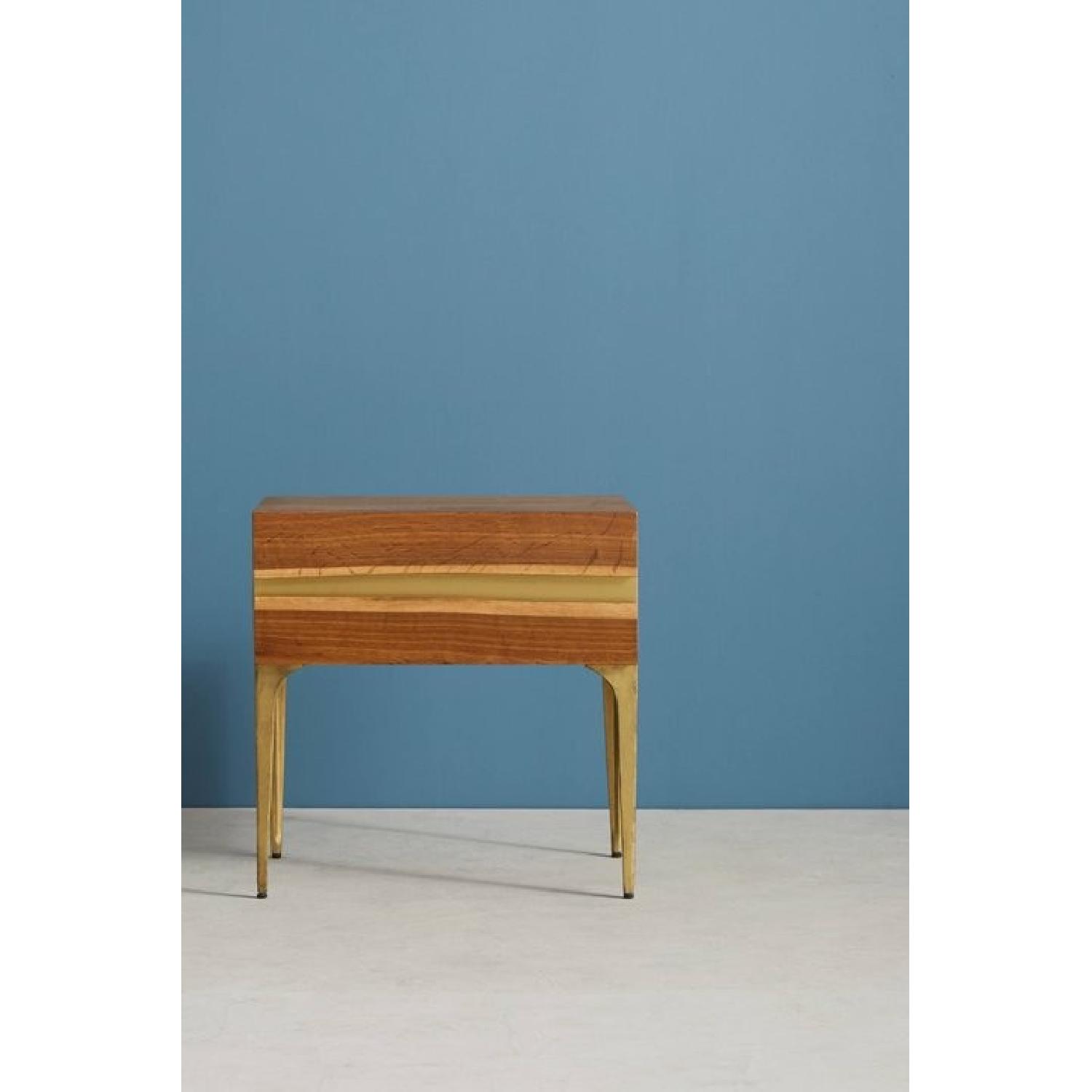 Anthropologie Prana Live Edge Nightstands - image-5
