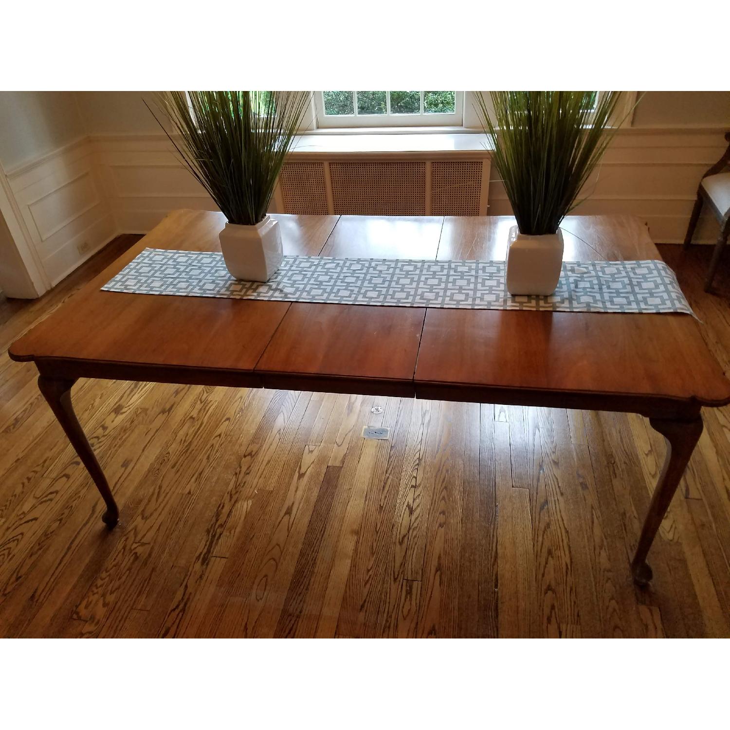 Davis Cabinet Company Solid Wood Walnut Dining Room Table - image-1