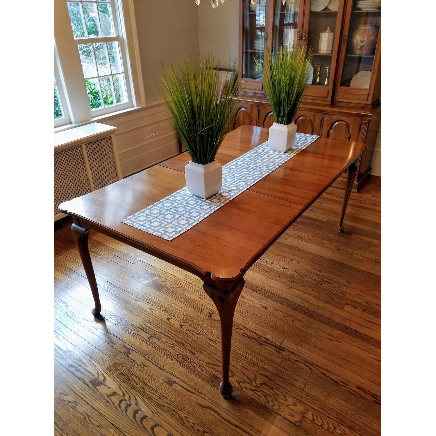 Davis Cabinet Company Solid Wood Walnut Dining Room Table - image-5