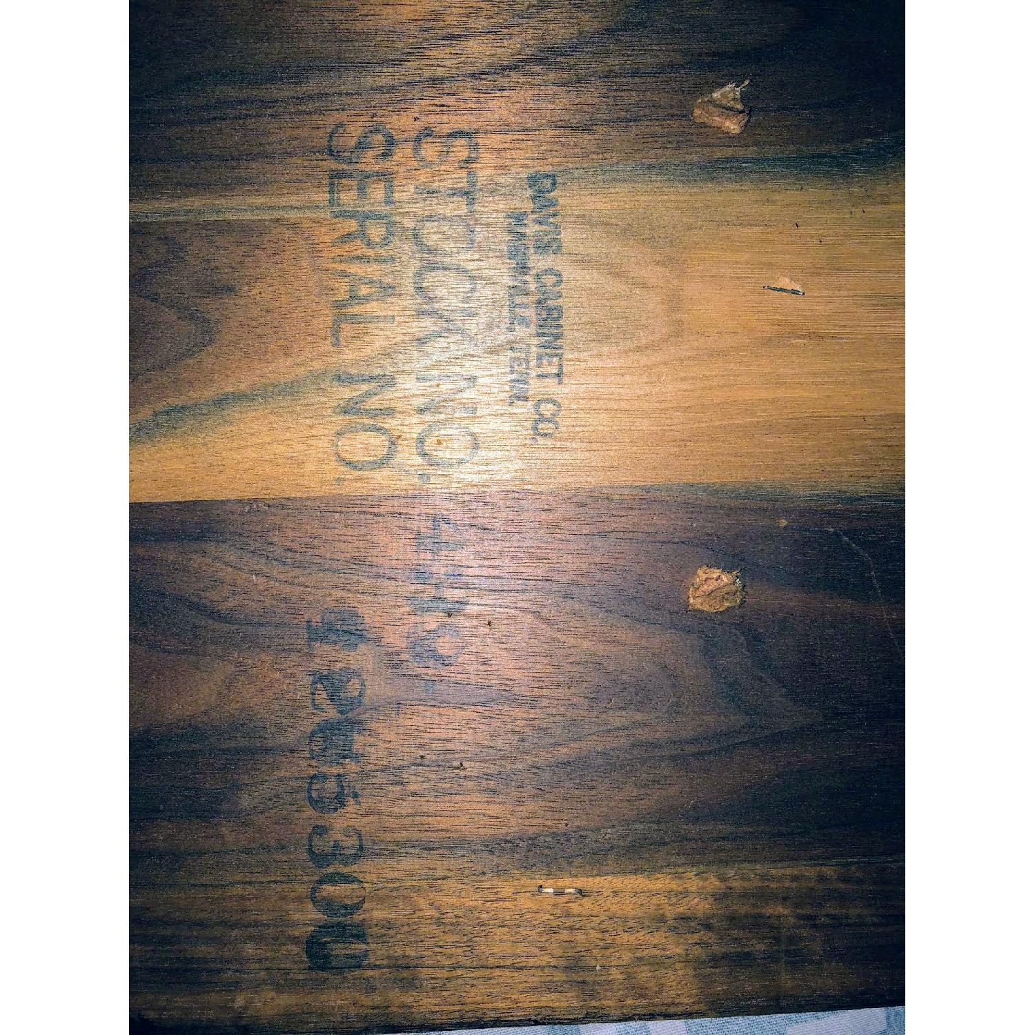 Davis Cabinet Company Solid Wood Walnut Dining Room Table - image-6