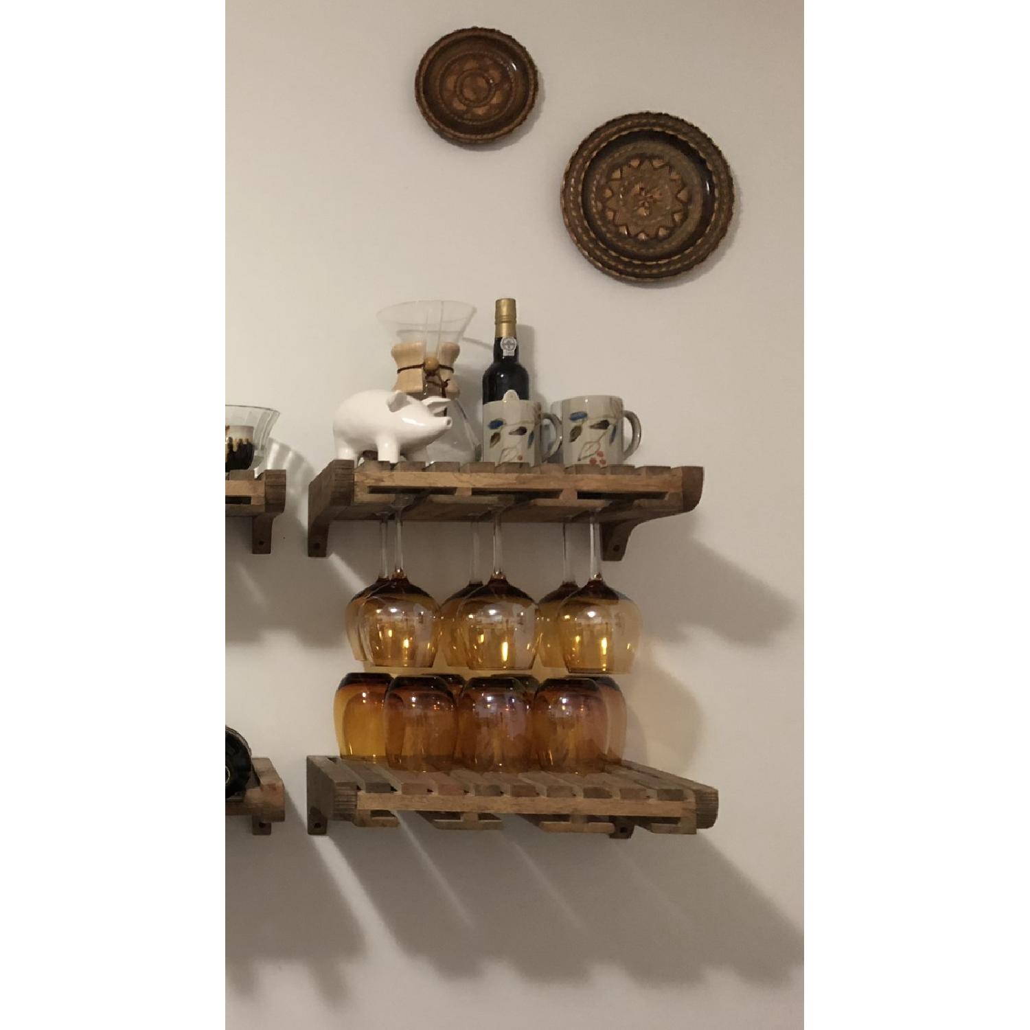 Floating Wine Glass & Bottle Shelves - image-2