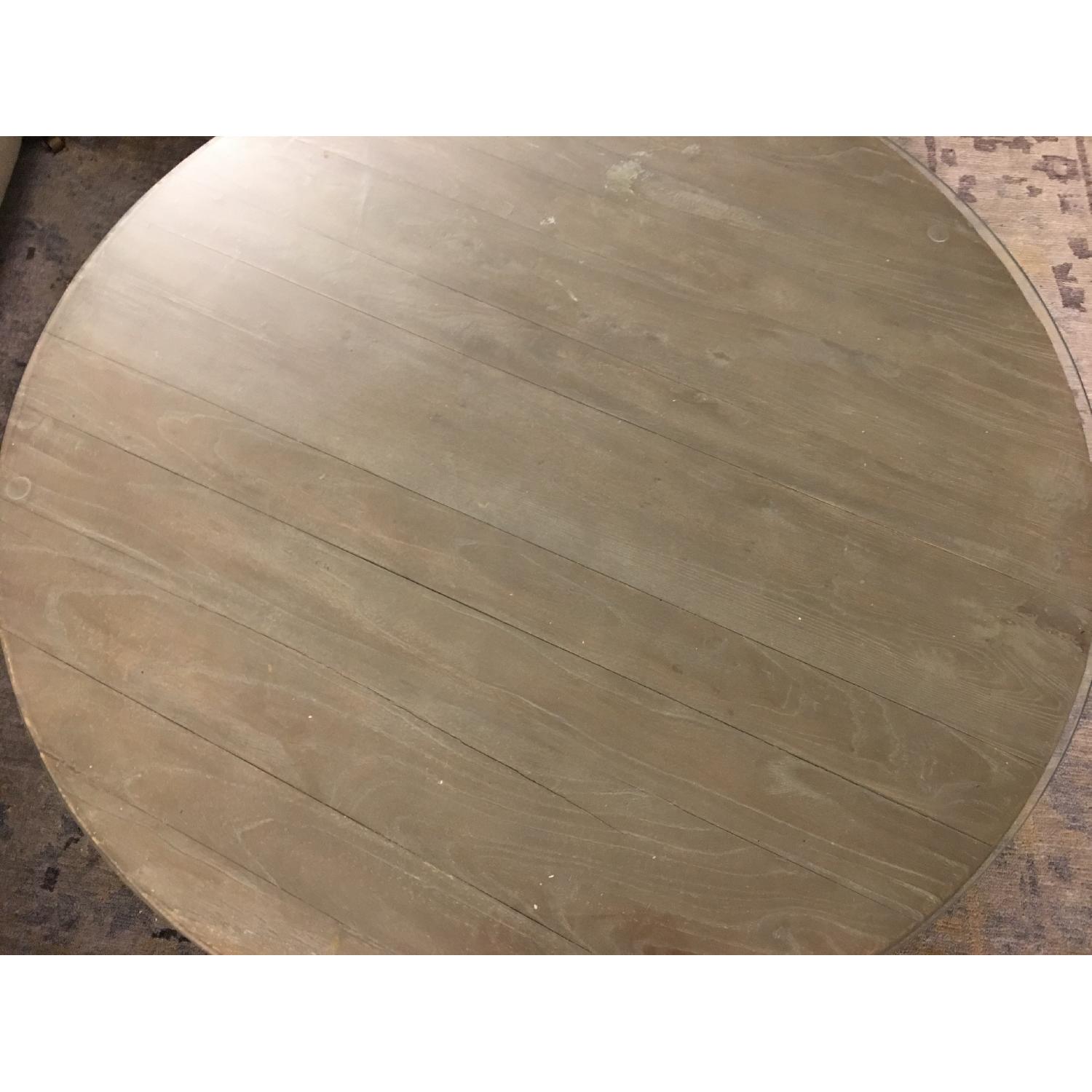Restoration Hardware Martens Round Coffee Table - image-6