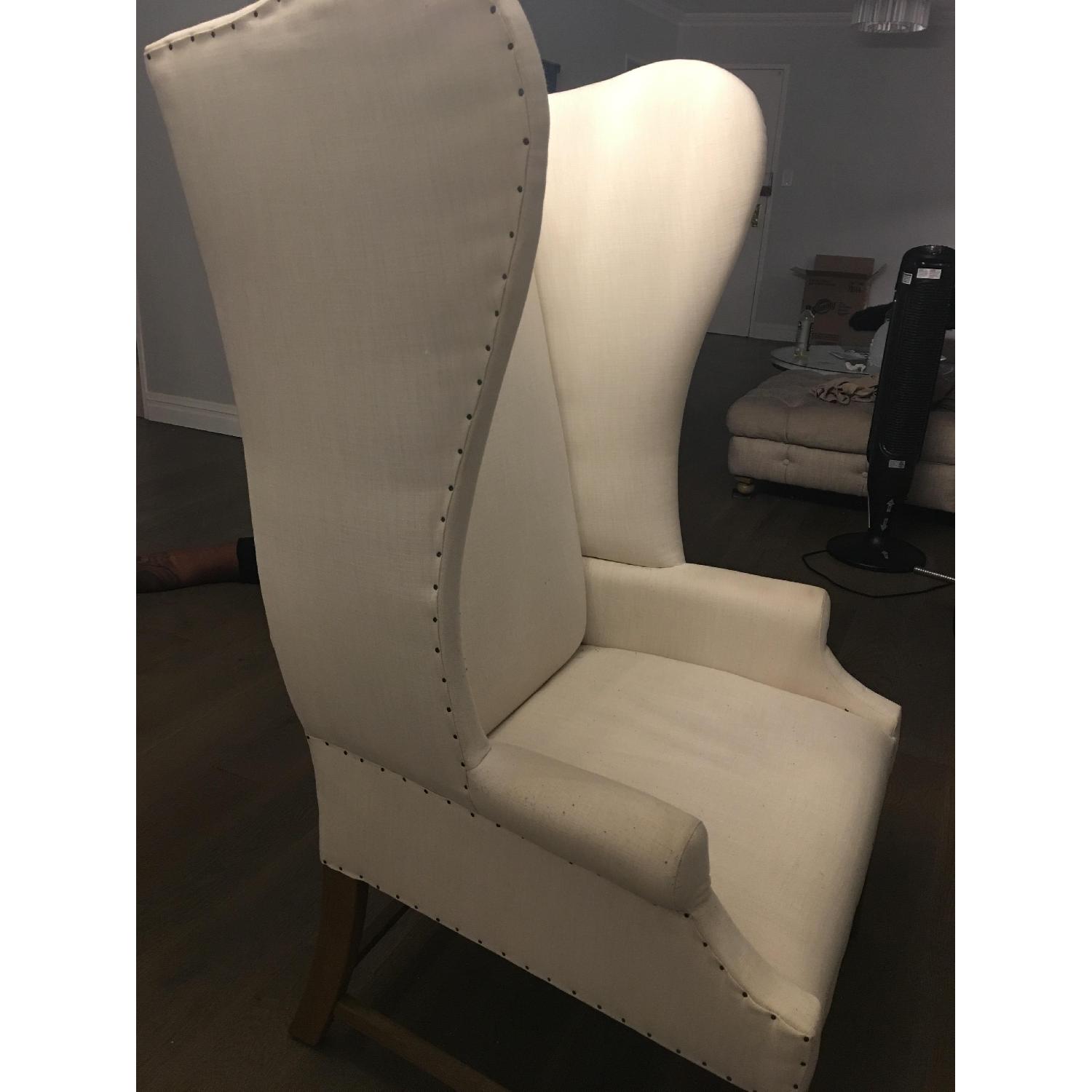 Restoration Hardware French Wingback Chair - image-7