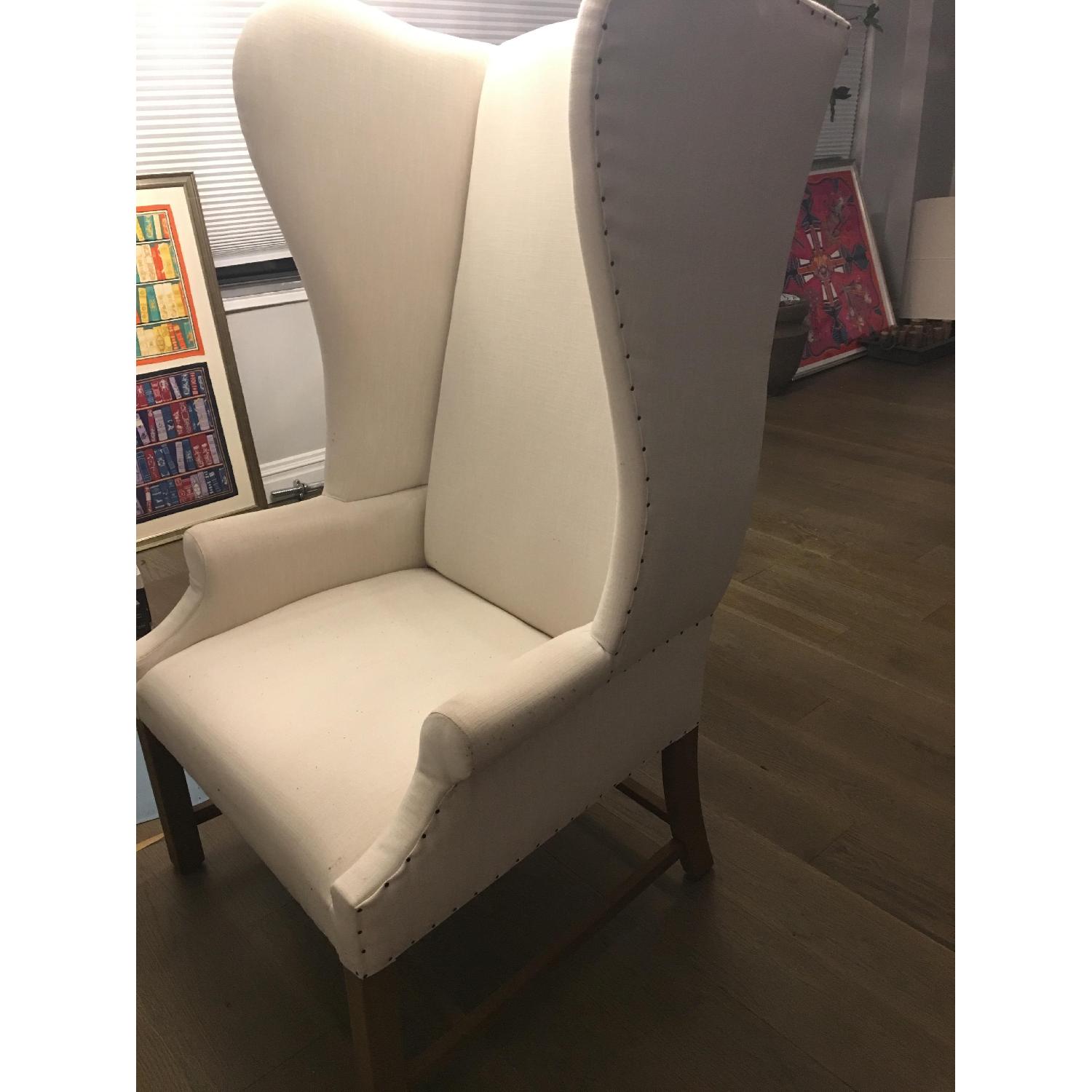 Restoration Hardware French Wingback Chair - image-9