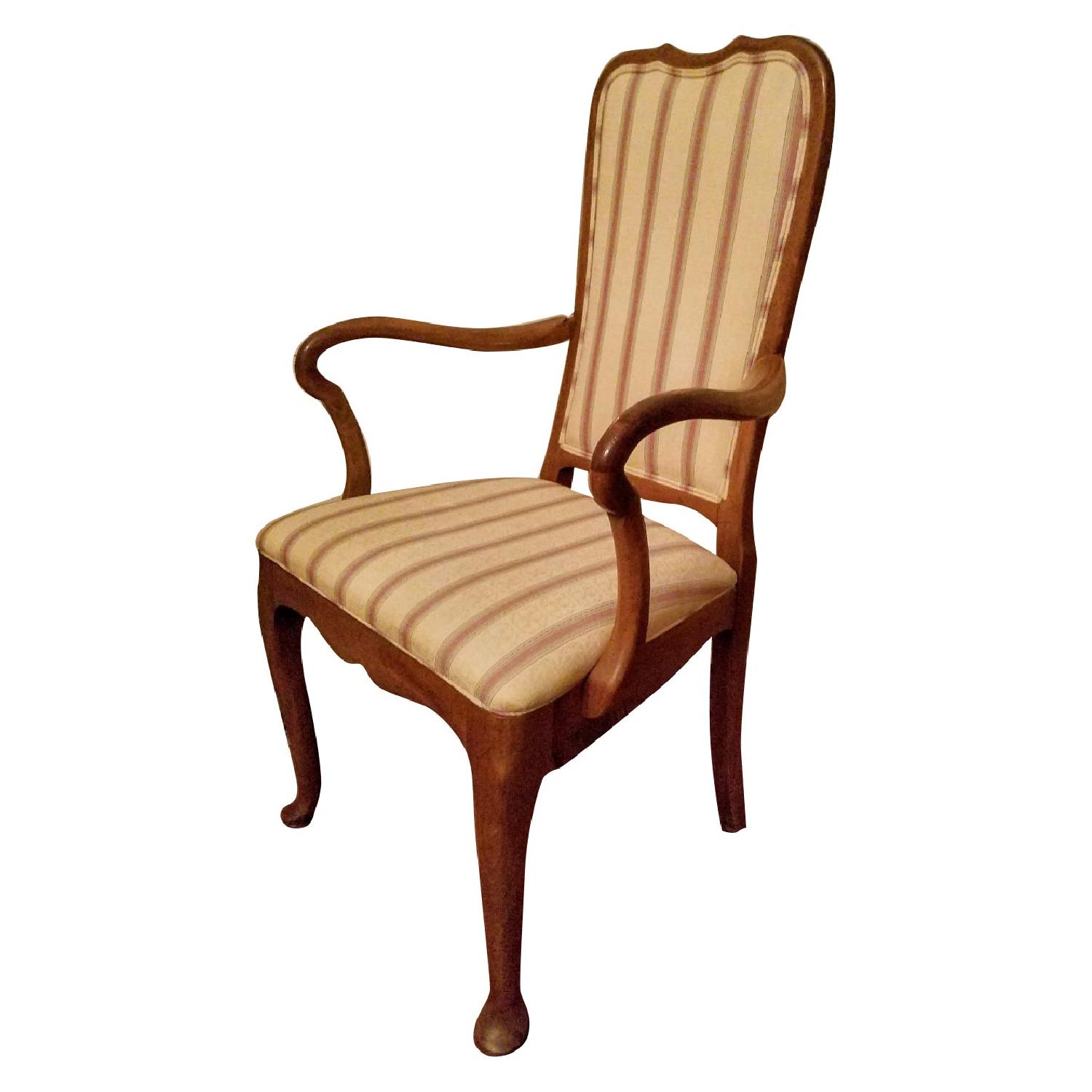 Davis Company Upholstered Dining Chairs AptDeco