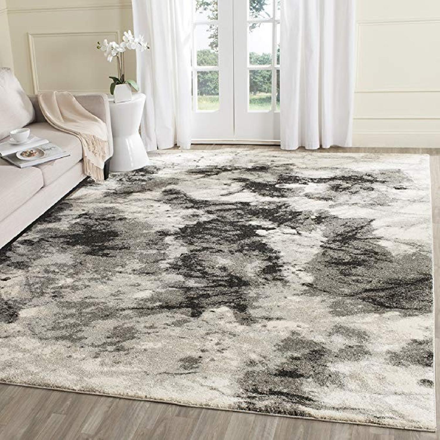 Safavieh Retro Collection Modern Abstract Cream Rug - image-1