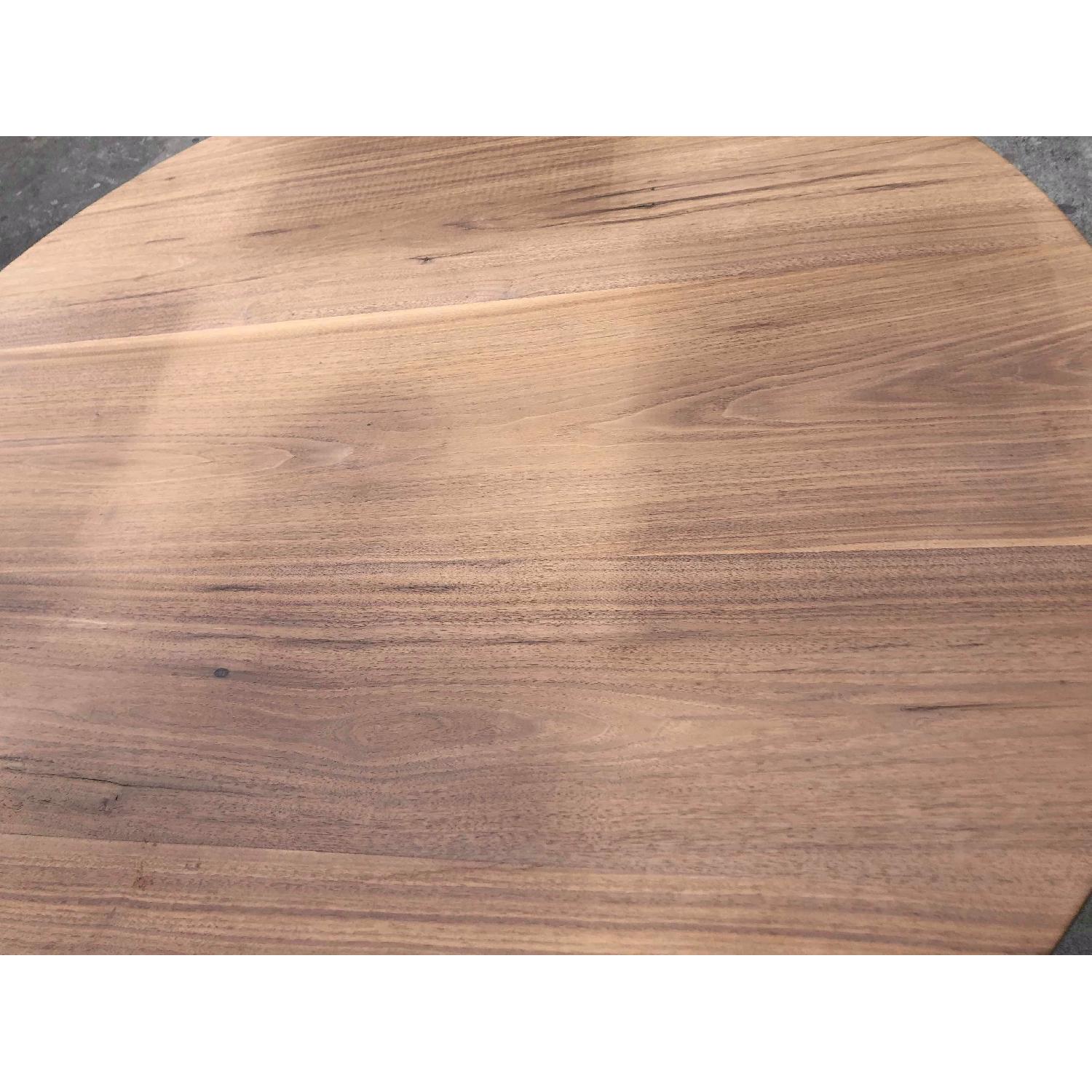 Modern Round Dining Table w/ Metal Legs - image-6