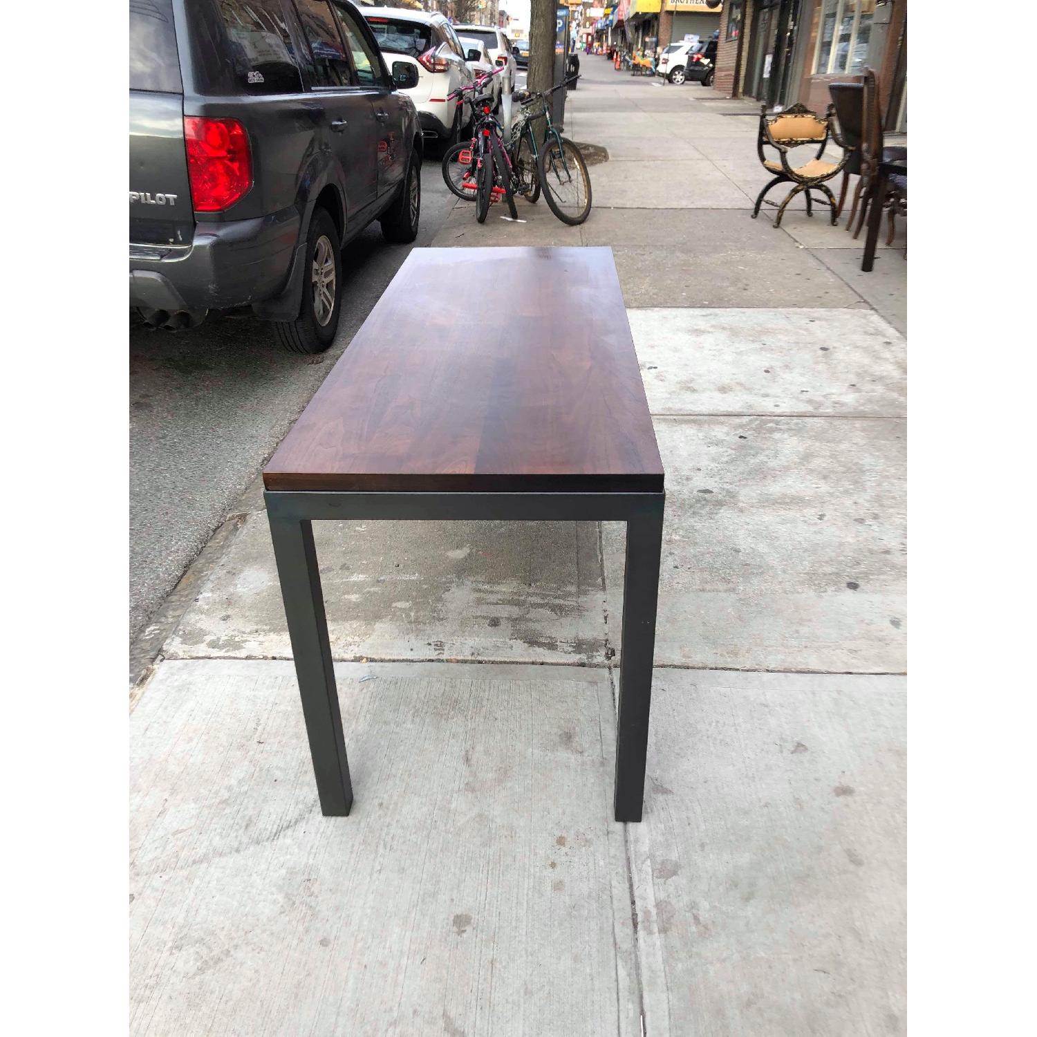 Modern Dining Table w/ Metal Legs - image-2