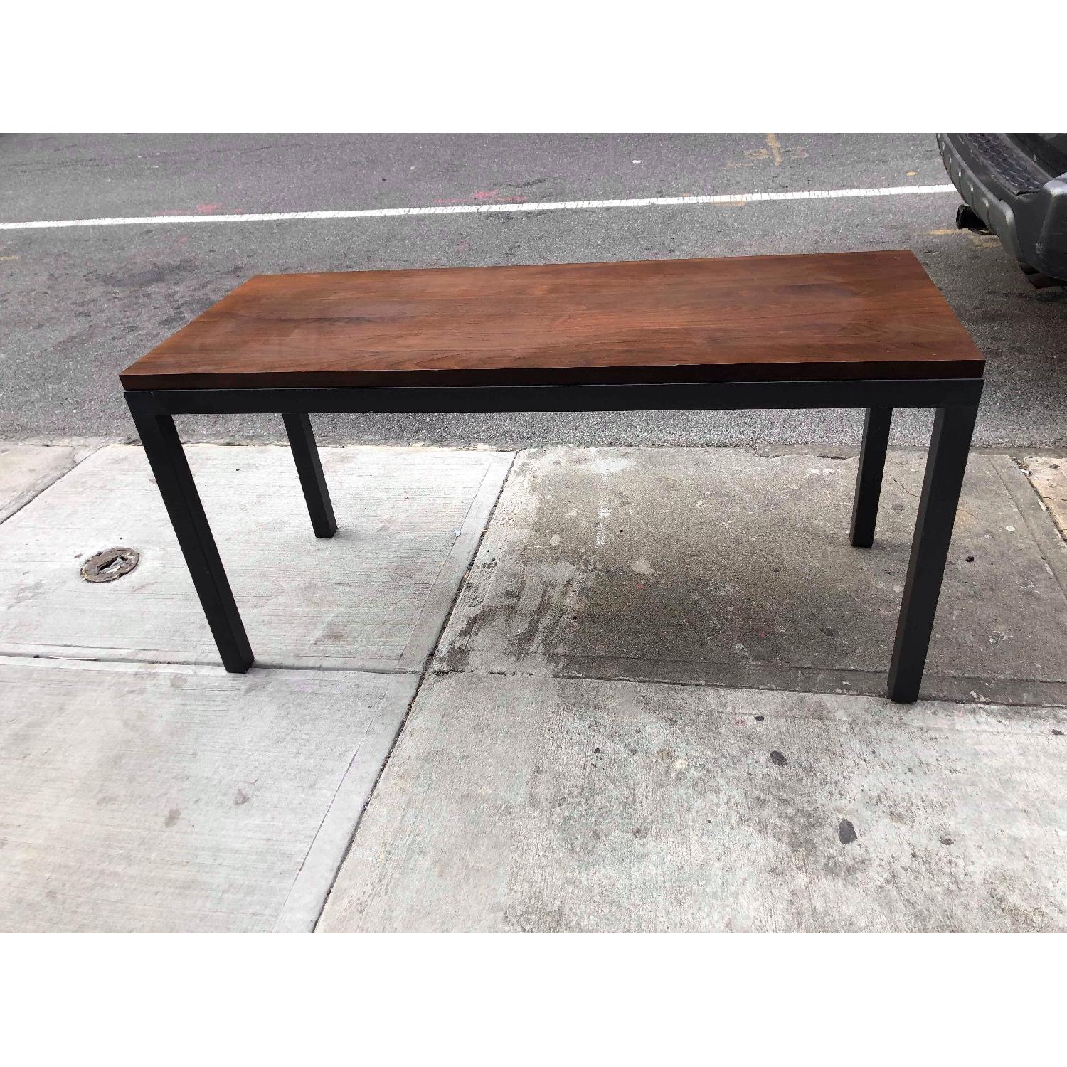 Modern Dining Table w/ Metal Legs - image-8