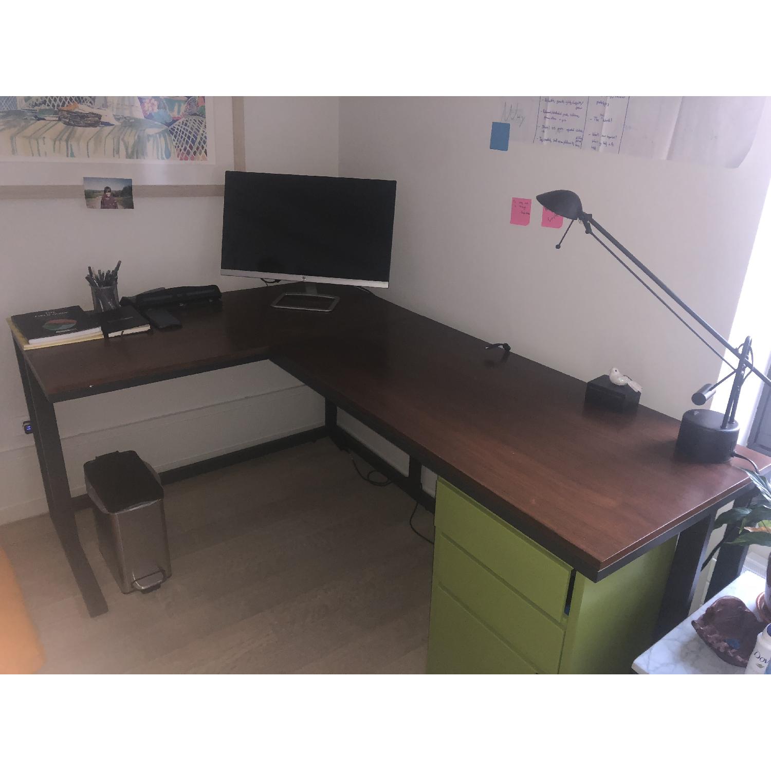 Crate & Barrel Pilsen Corner Desk - image-1