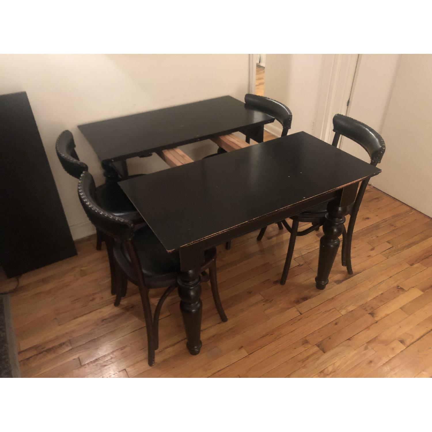 Pottery Barn Sumner Dining Table w/ 2 Extension Leaves - image-3