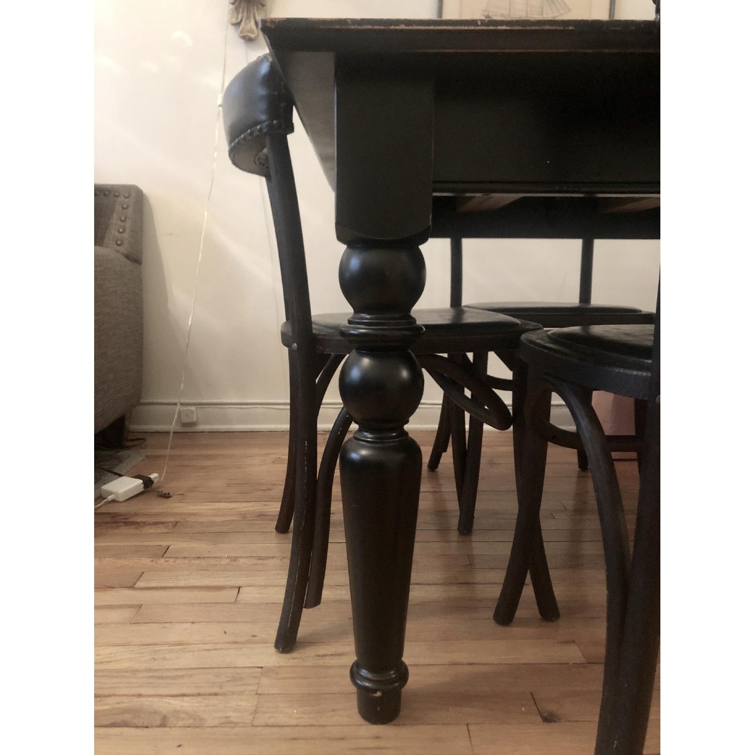 Pottery Barn Sumner Dining Table w/ 2 Extension Leaves - image-4