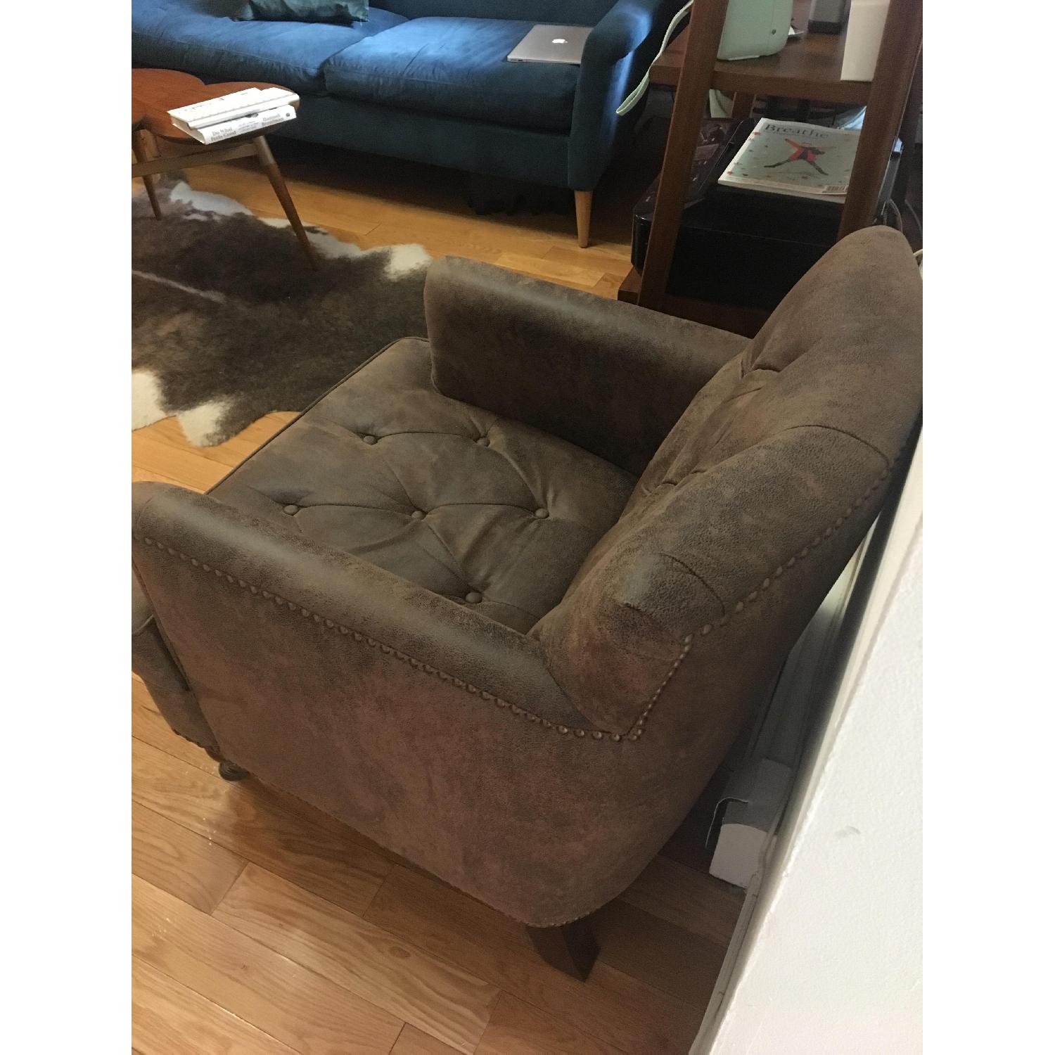 Abbyson Tafton Antique Arm Chair - image-2