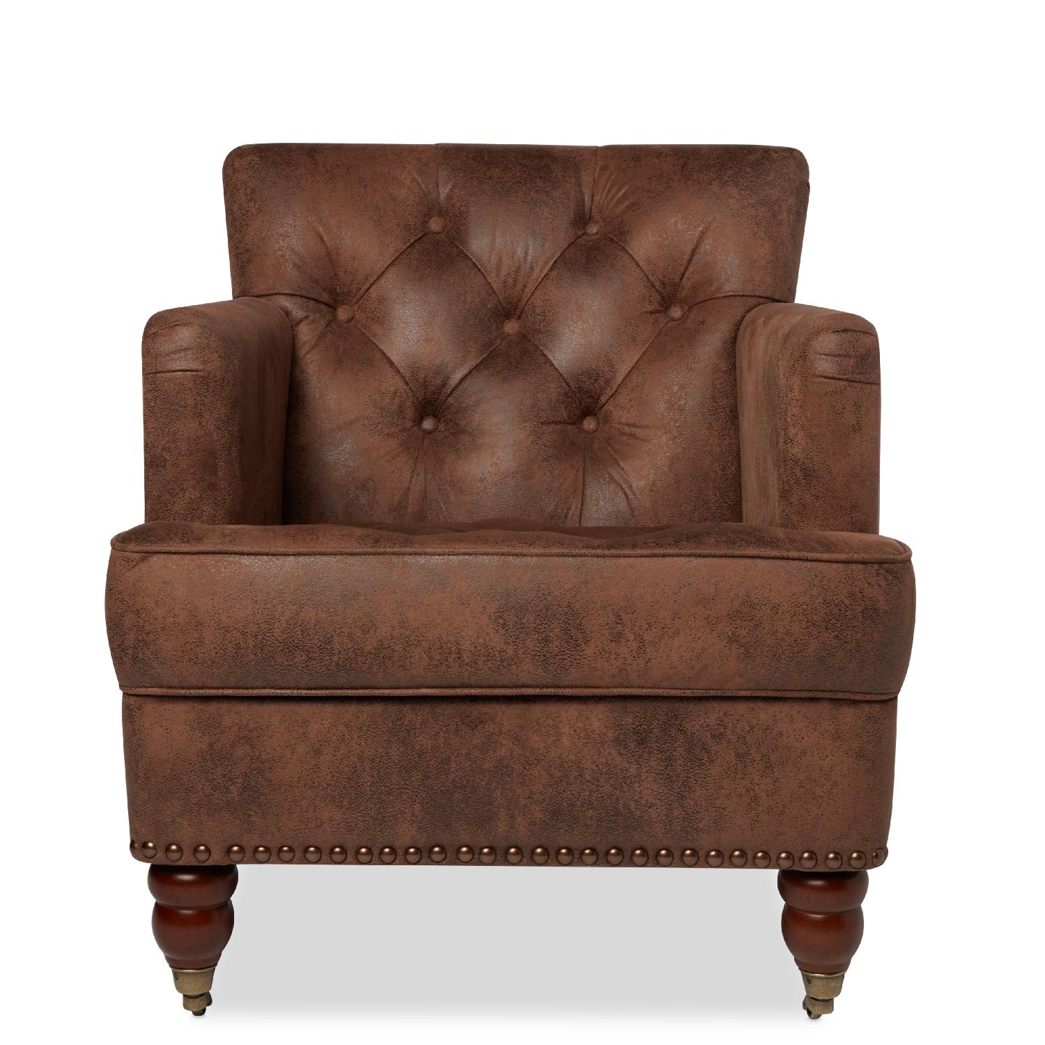 Abbyson Tafton Antique Arm Chair - image-0