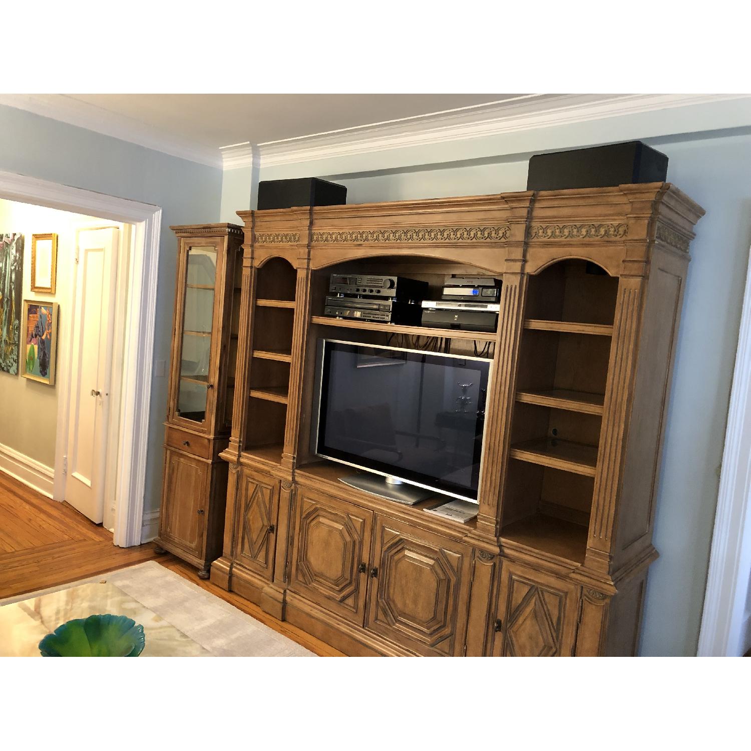 Solid Oak Wall Unit - image-2