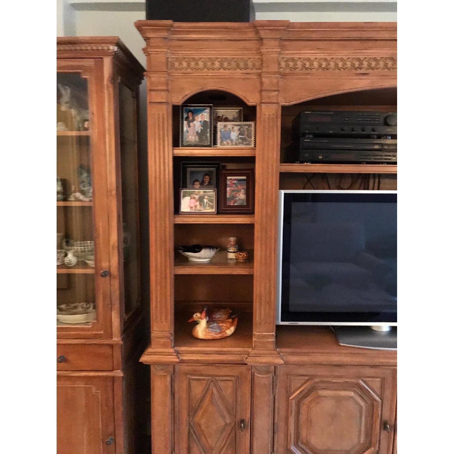 Solid Oak Wall Unit - image-3
