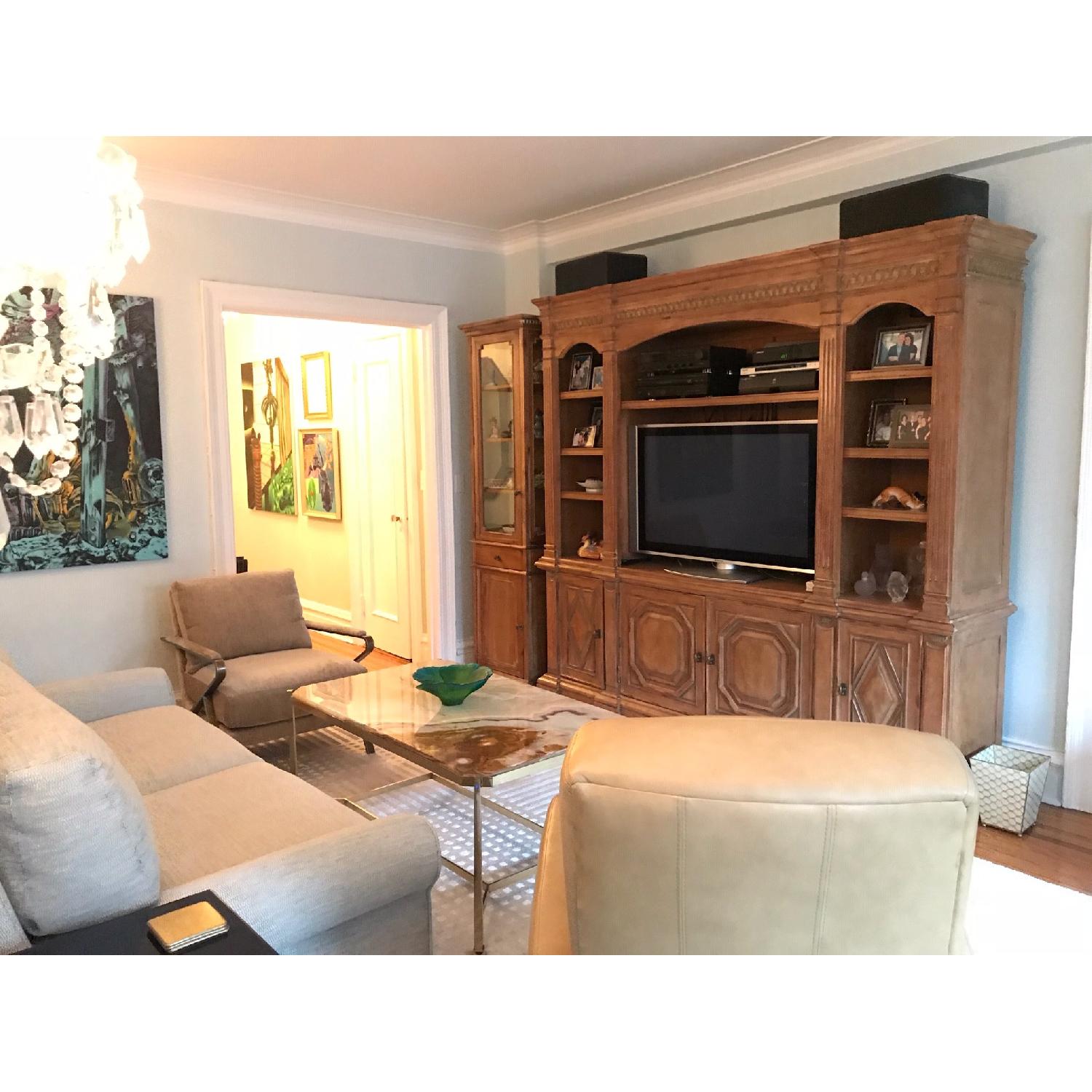 Solid Oak Wall Unit - image-4