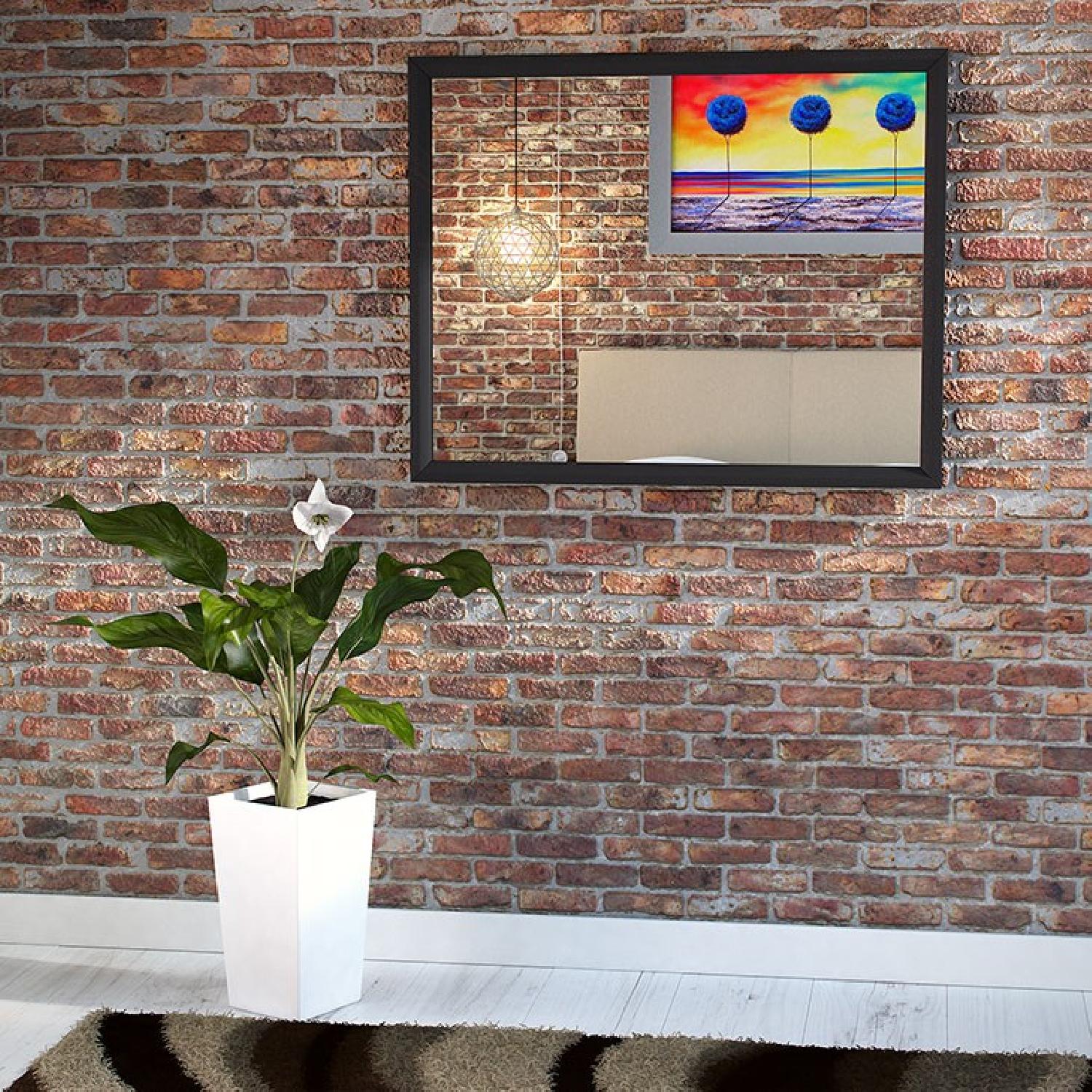 Manhattan Home Design Tracy Mirror in Black - image-3