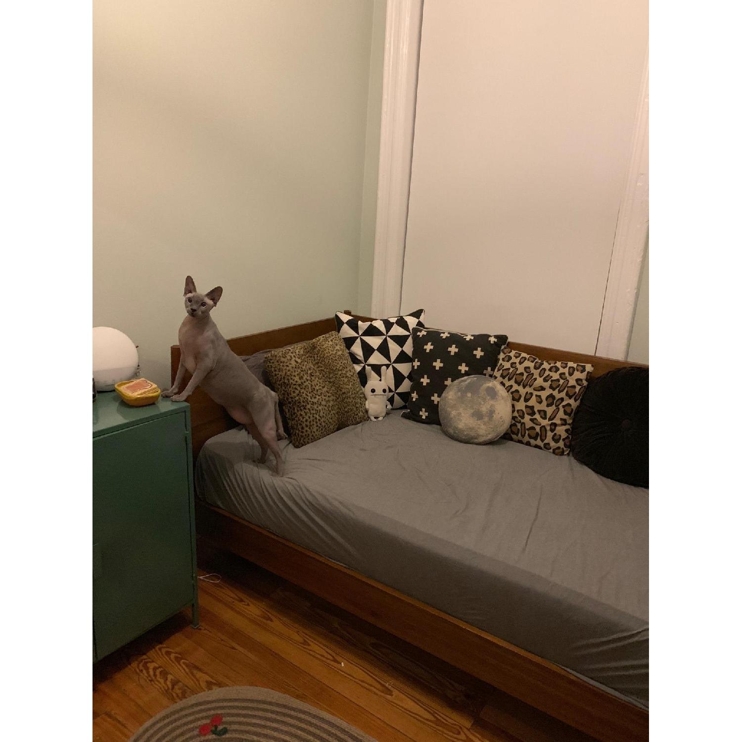 West Elm Mid Century Modern Wood Daybed - image-3