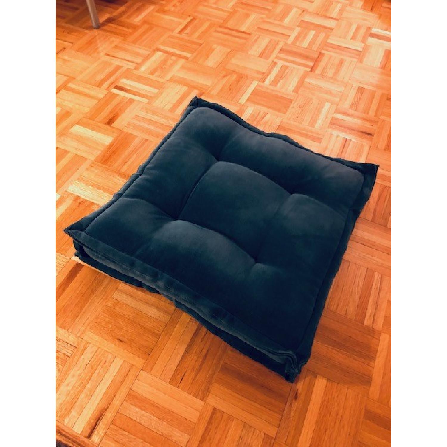 Cb2 Velvet Floor Cushions Aptdeco