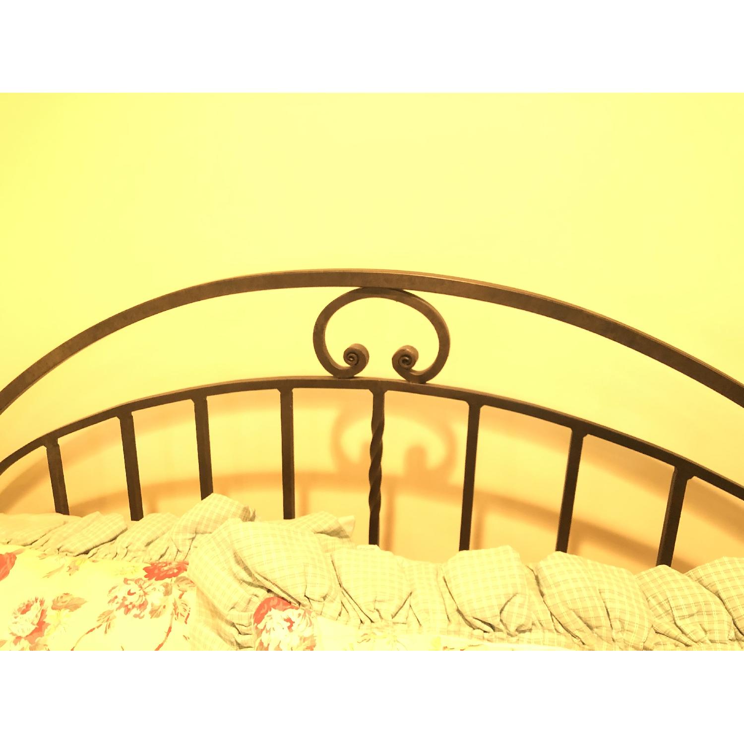 Ethan Allen Full Wrought Iron Bed - image-2