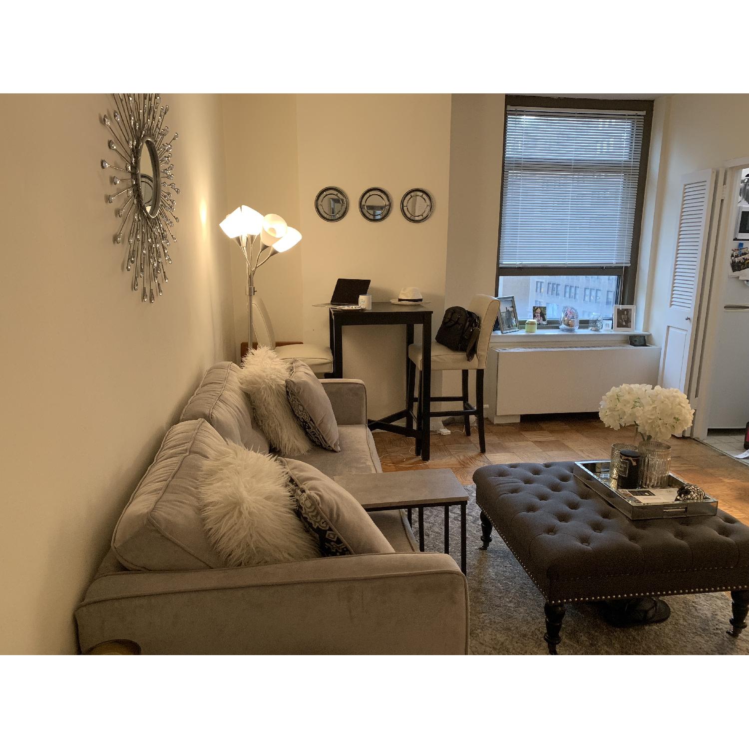 Will Alro Interiors Rittenhouse Tufted Cocktail Ottoman - image-2