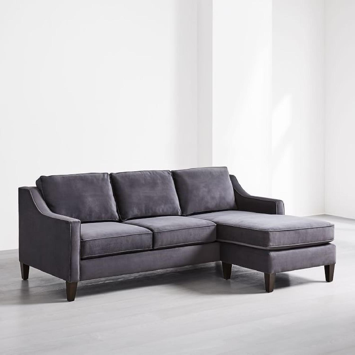 West Elm Paidge Reversible Sectional Sofa - image-1