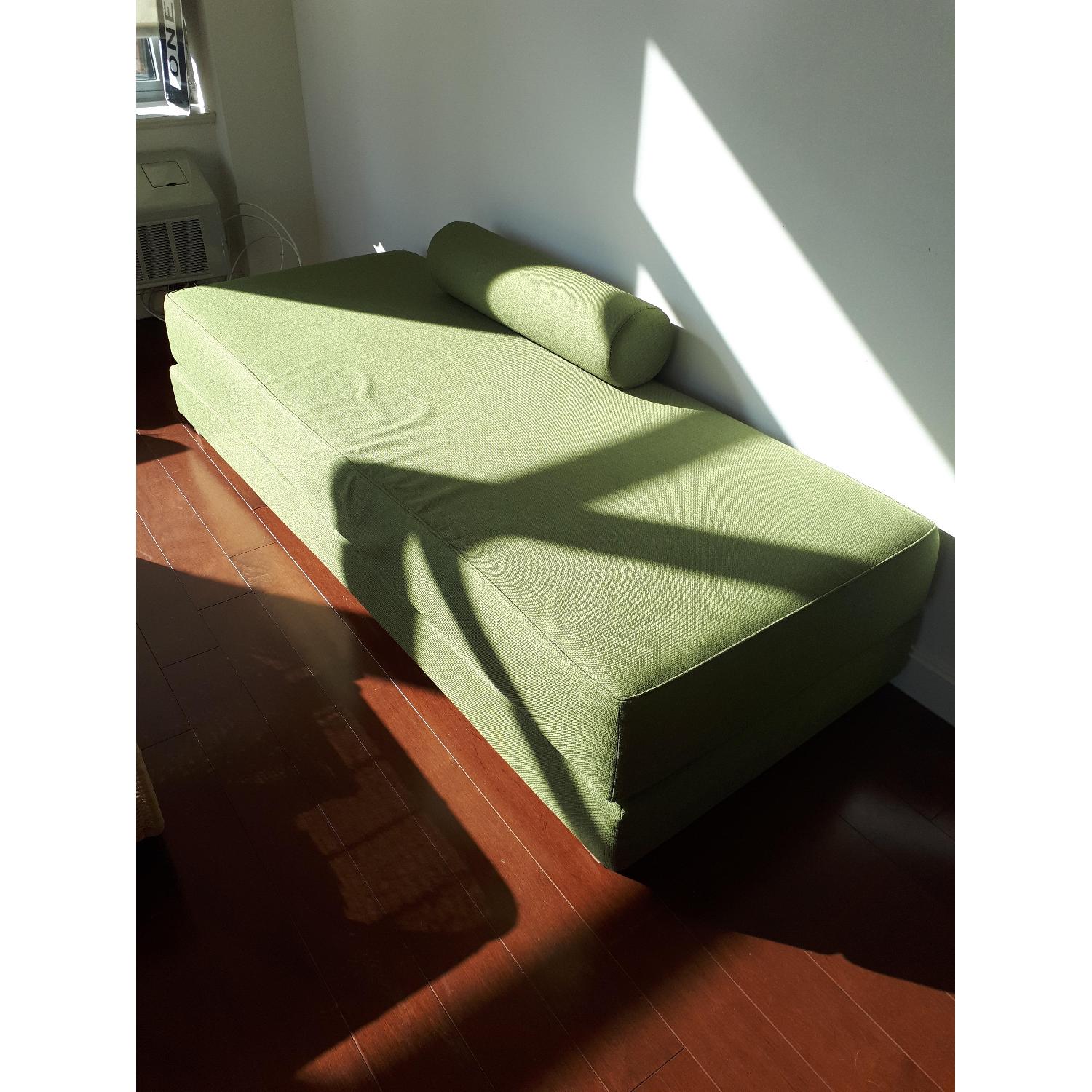 CB2 Lubi Green Sleeper Daybed - image-4
