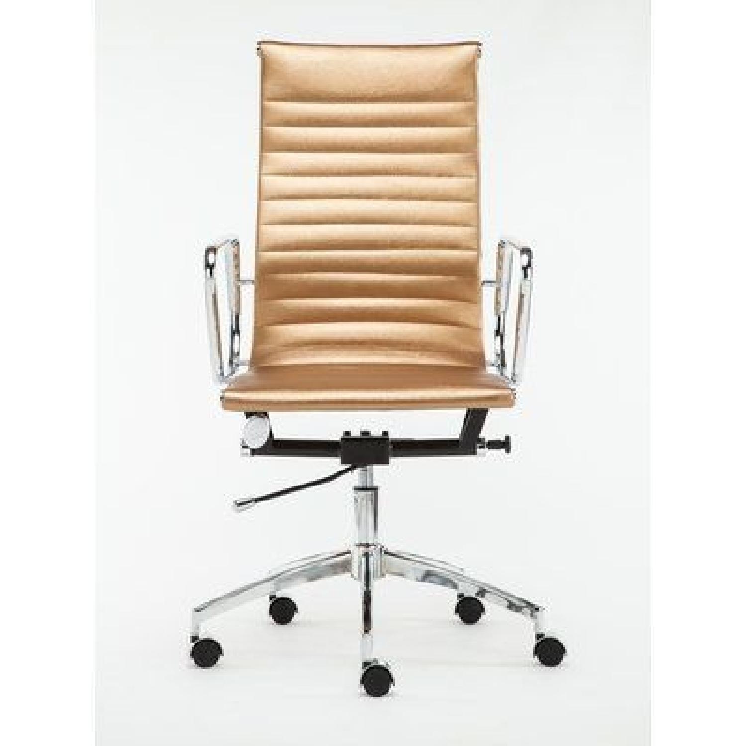 Winport Industries Gold Executive Chair - image-4