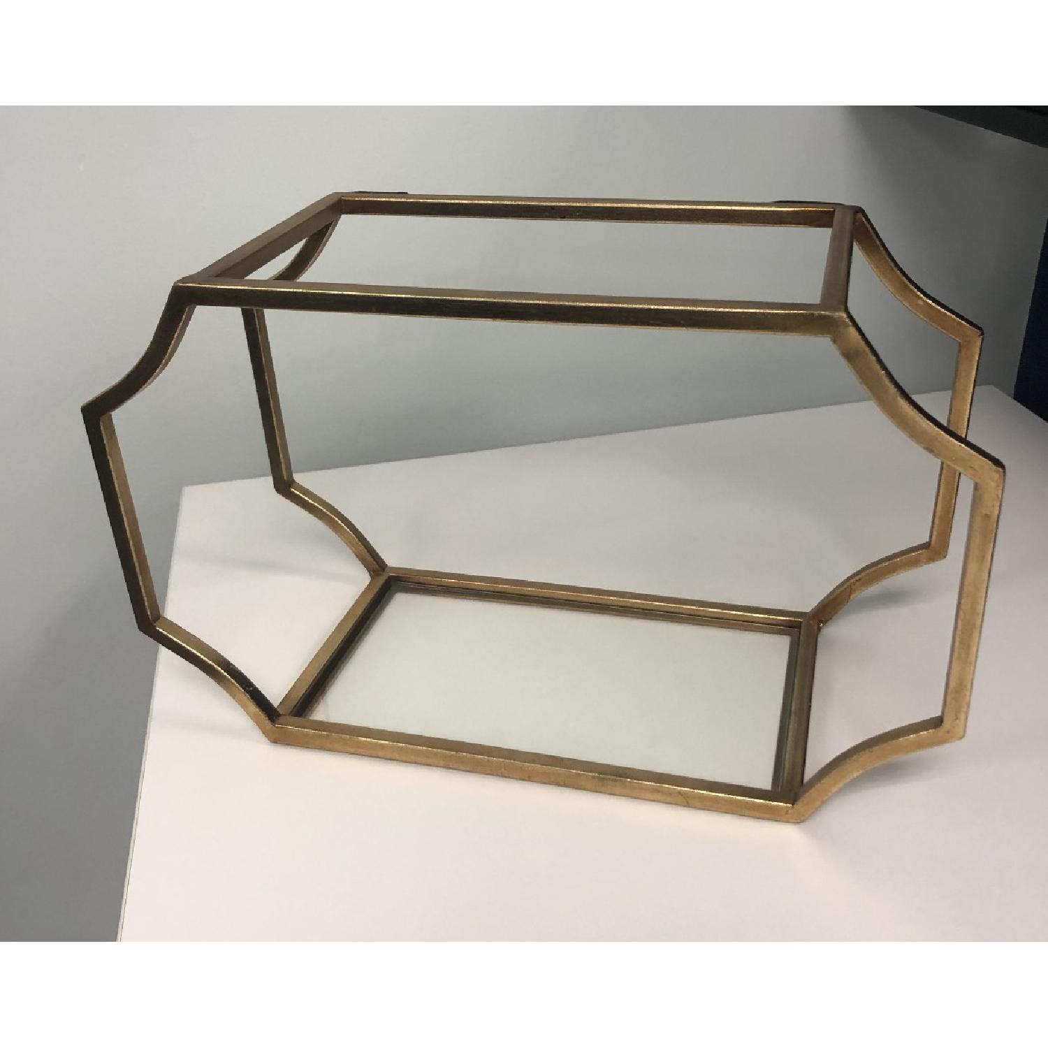 Uttermost Lindee Gold Wall Shelves AptDeco