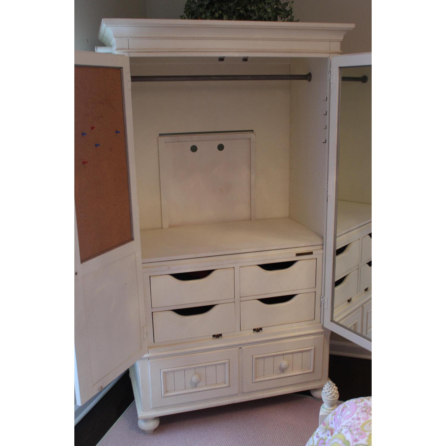 Ethan Allen Cottage Style Armoire - image-2