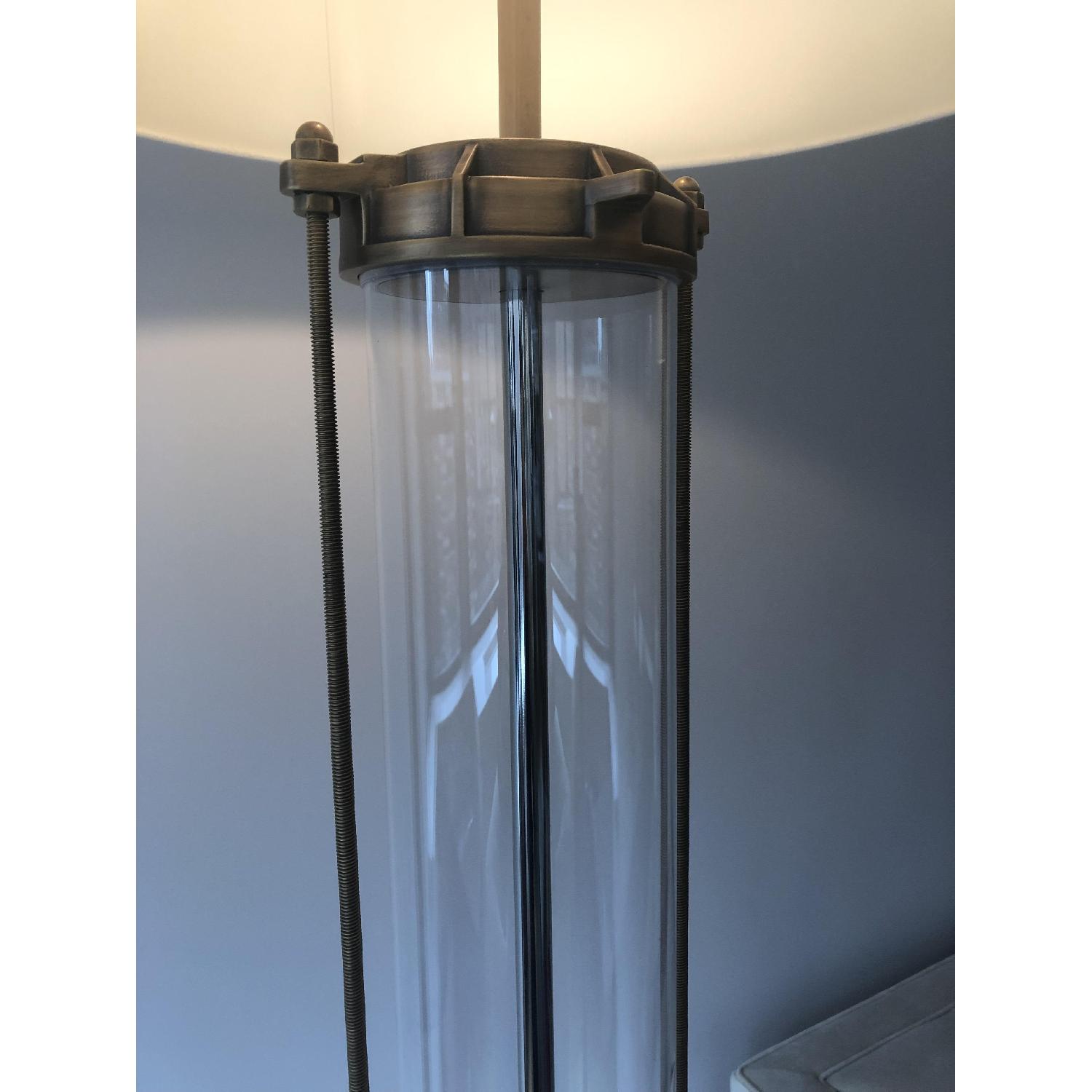 Restoration Hardware Flatiron Glass Floor Lamp - image-1