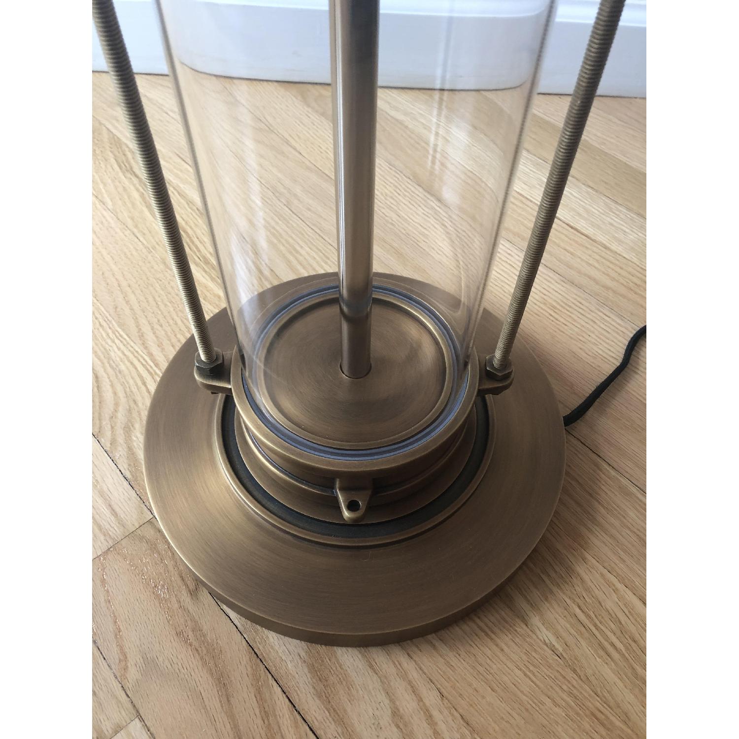 Restoration Hardware Flatiron Glass Floor Lamp - image-2