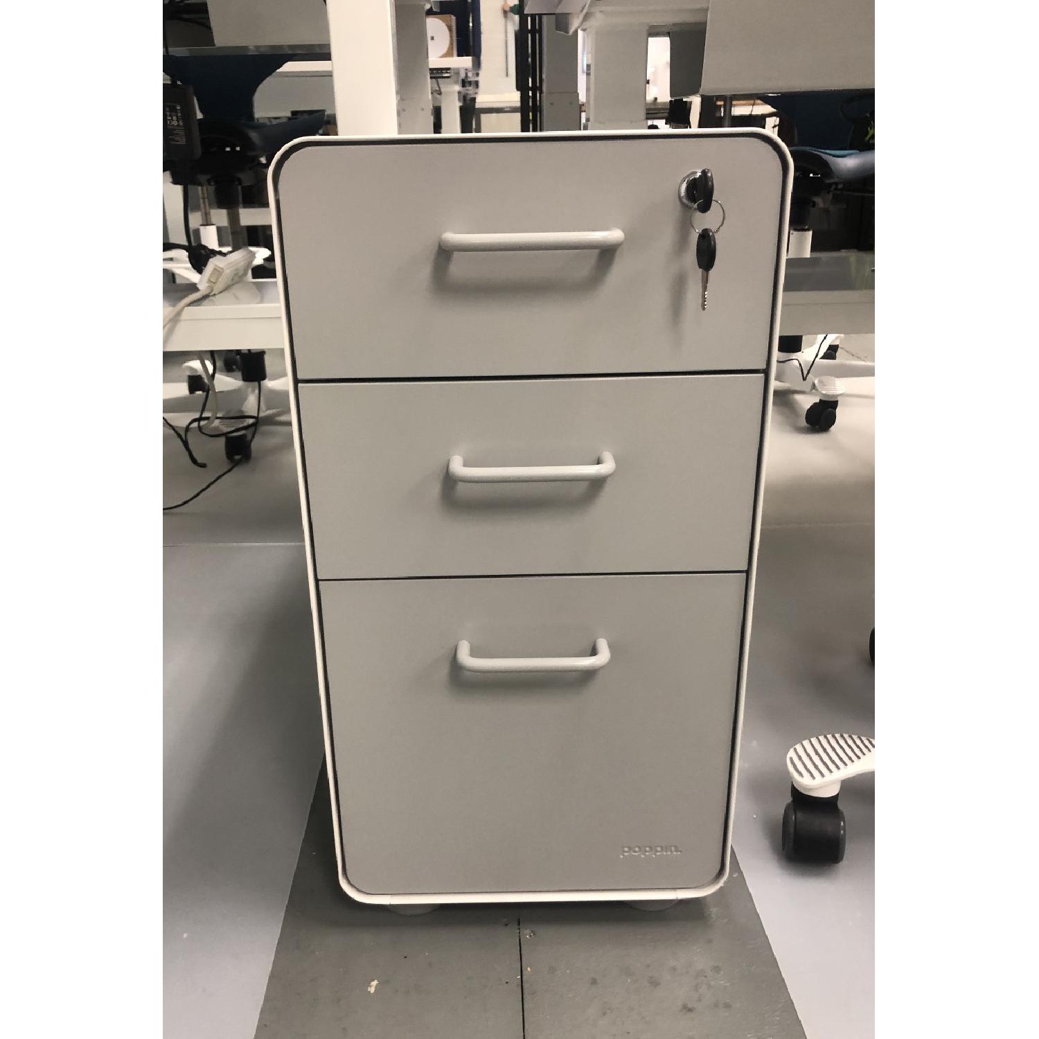 Poppin Slim 3Drawer File AptDeco