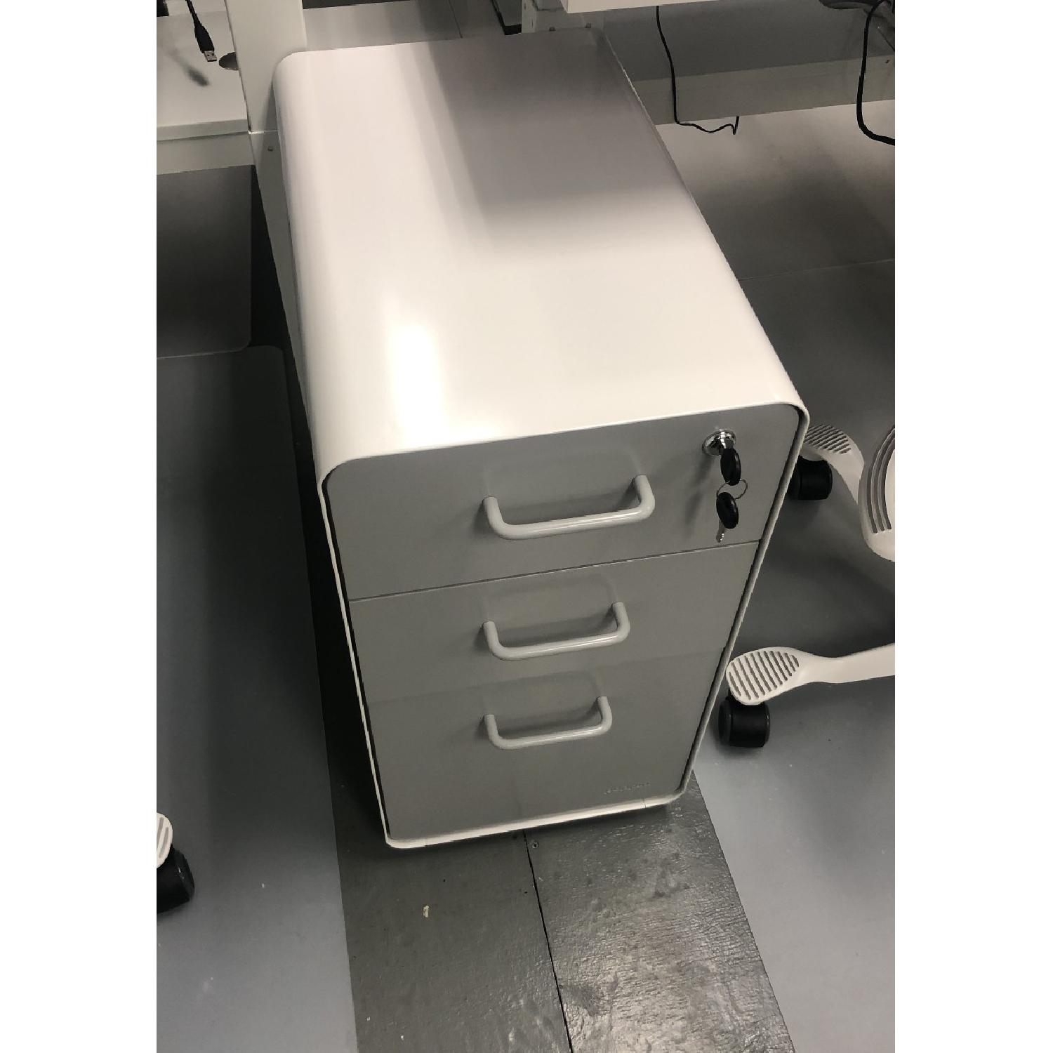 Poppin Slim 3-Drawer File Cabinet - image-2