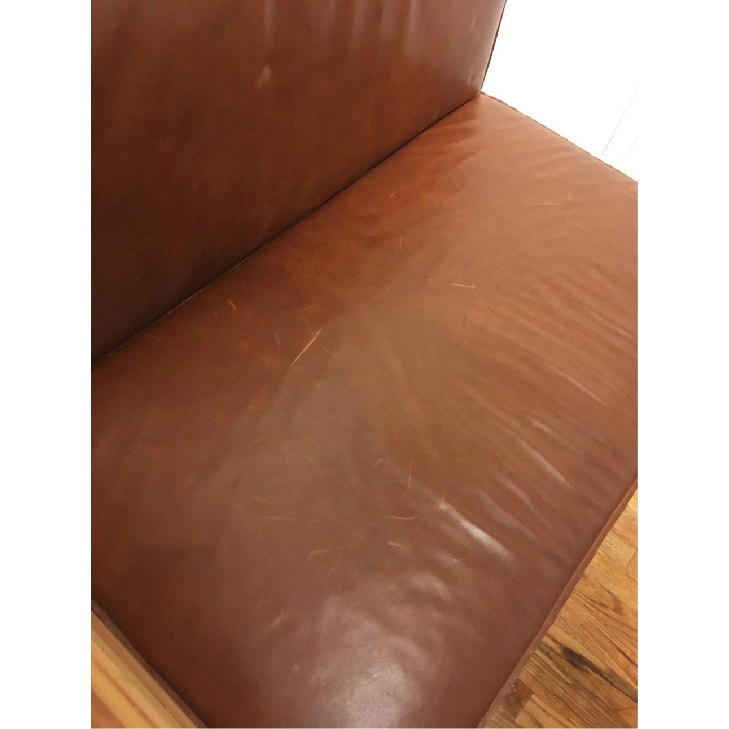 Solid Pine & Leather Donald Judd Inspired Bench - image-4