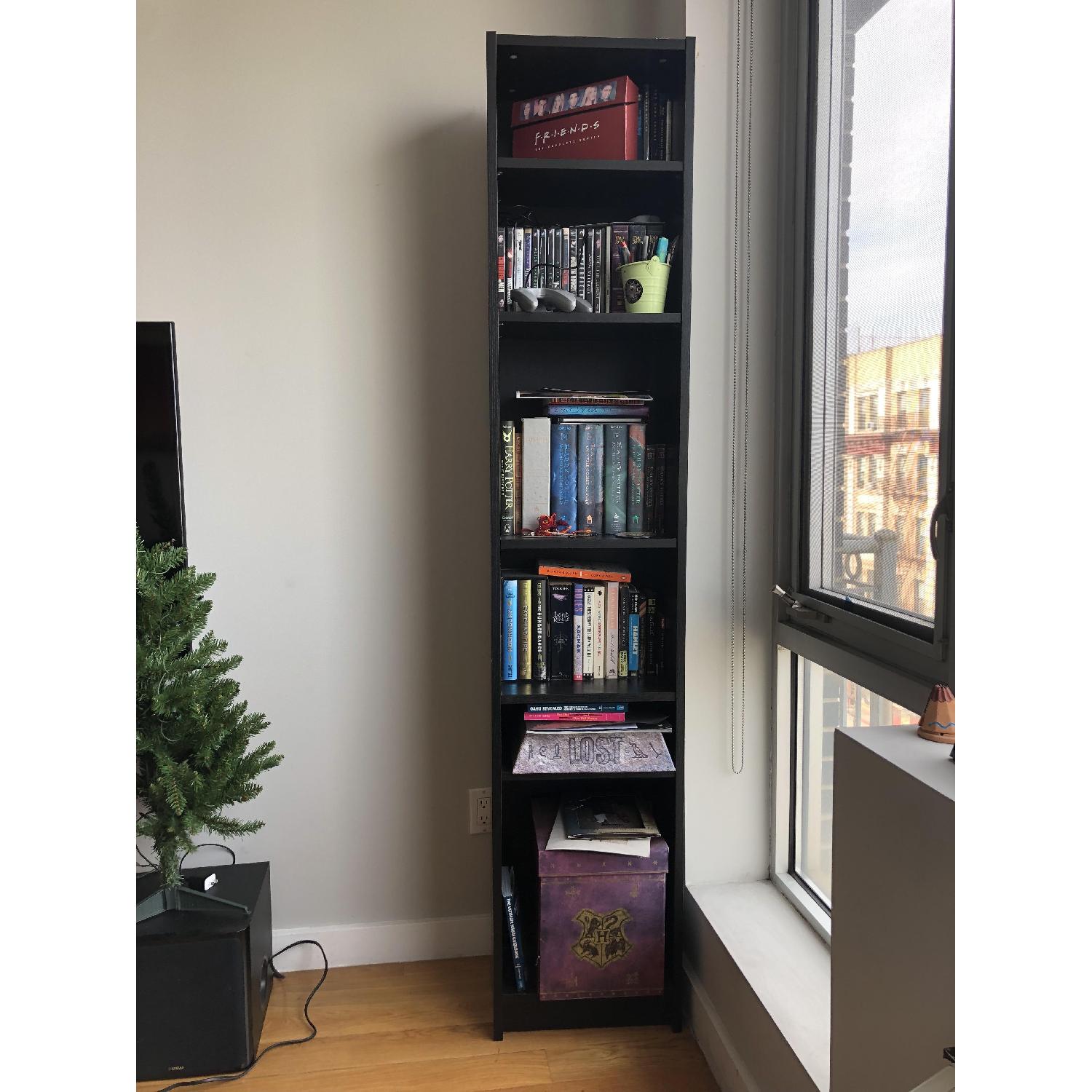 Ikea Billy Black Bookcases - image-1