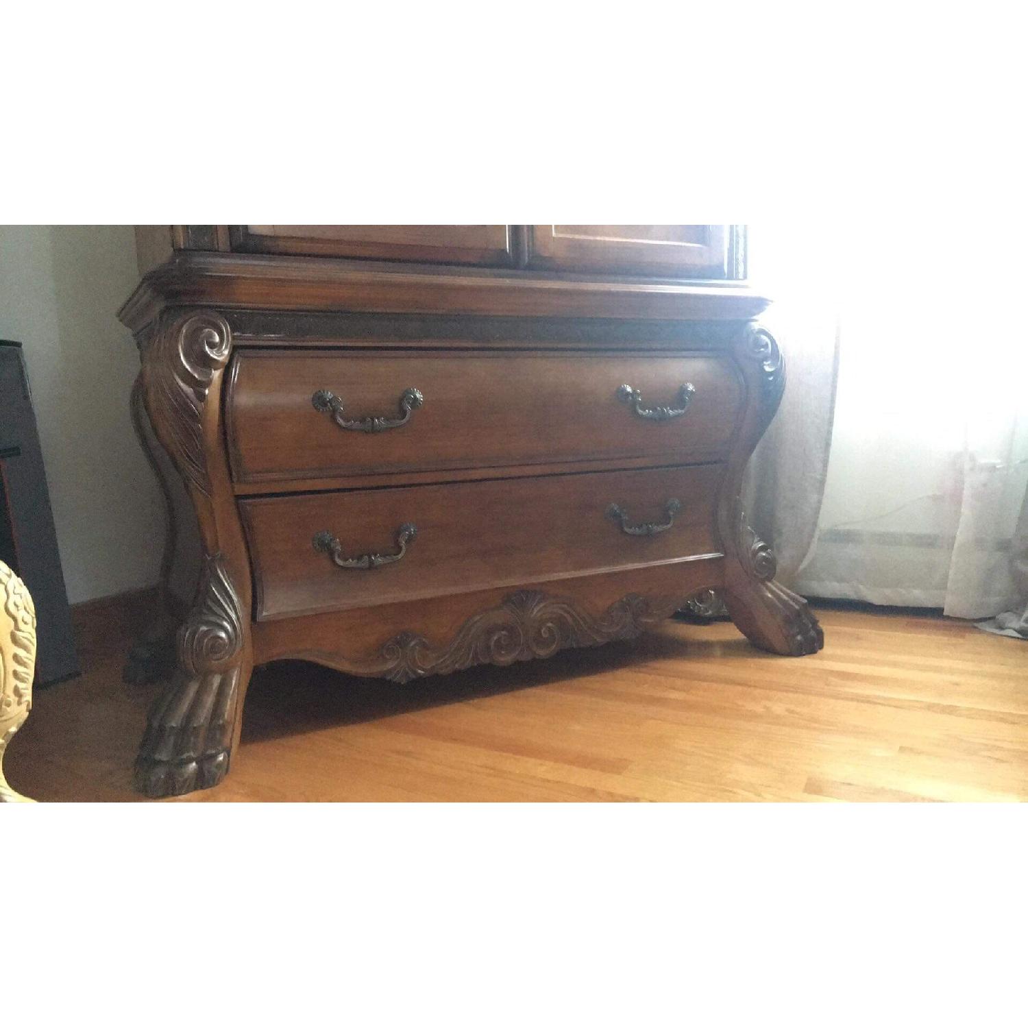 Aico Furniture  Michael Amini Eden Armoire Amaretto - image-3