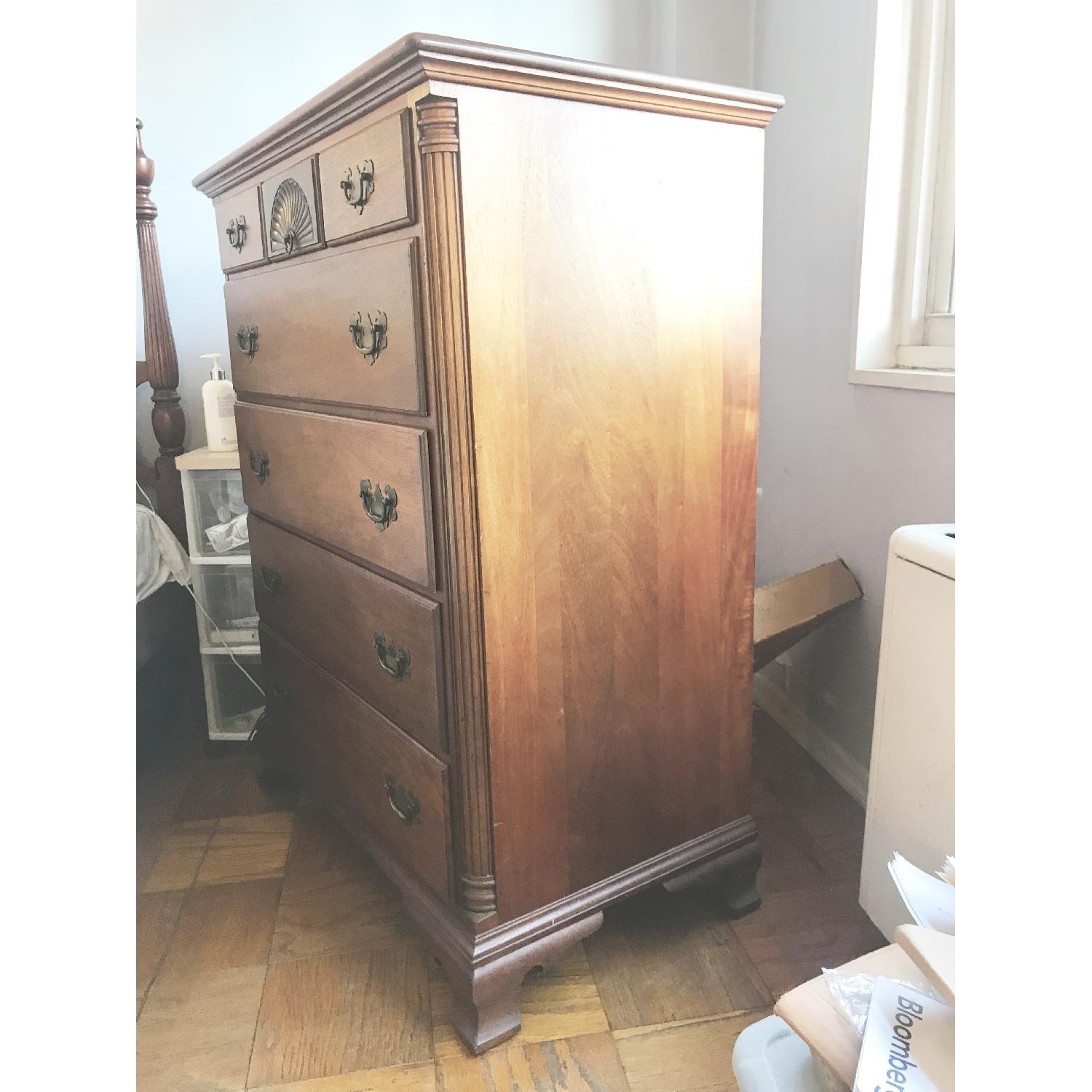 Kling 1950s Solid Wood Mahogany Dresser - image-2