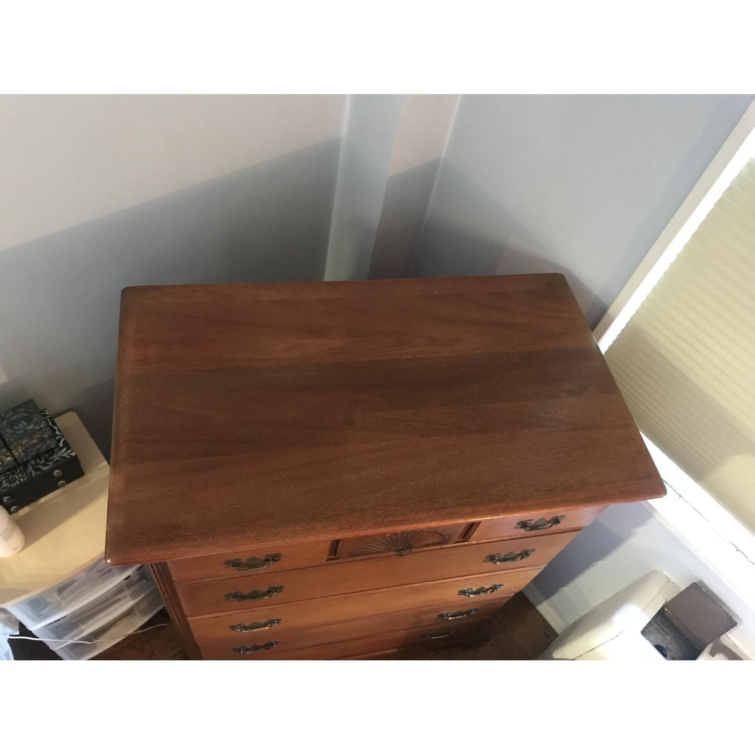 Kling 1950s Solid Wood Mahogany Dresser - image-7