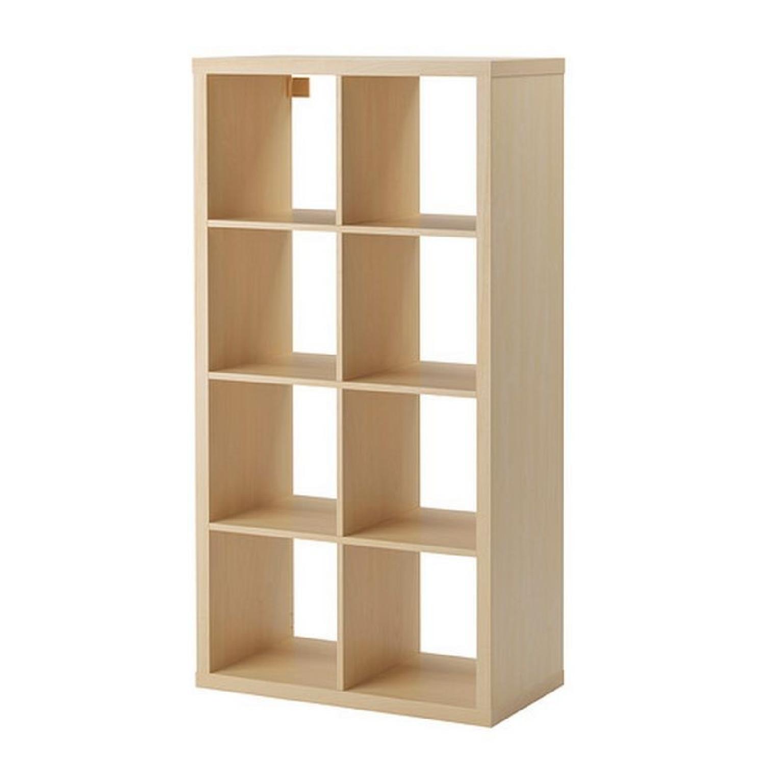 Ikea Kallax Cube Shelving Unit in Birch - image-0