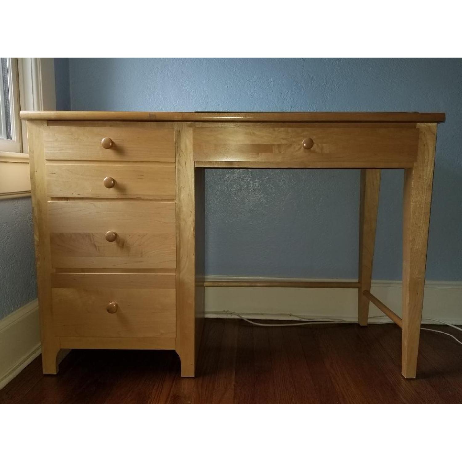 Vermont Precision Woodworks Natural Maple Desk - image-2