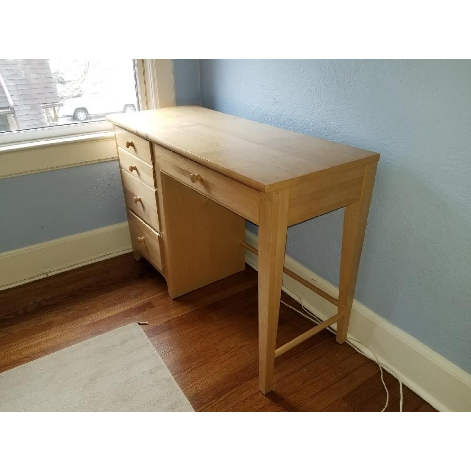 Vermont Precision Woodworks Natural Maple Desk - image-4