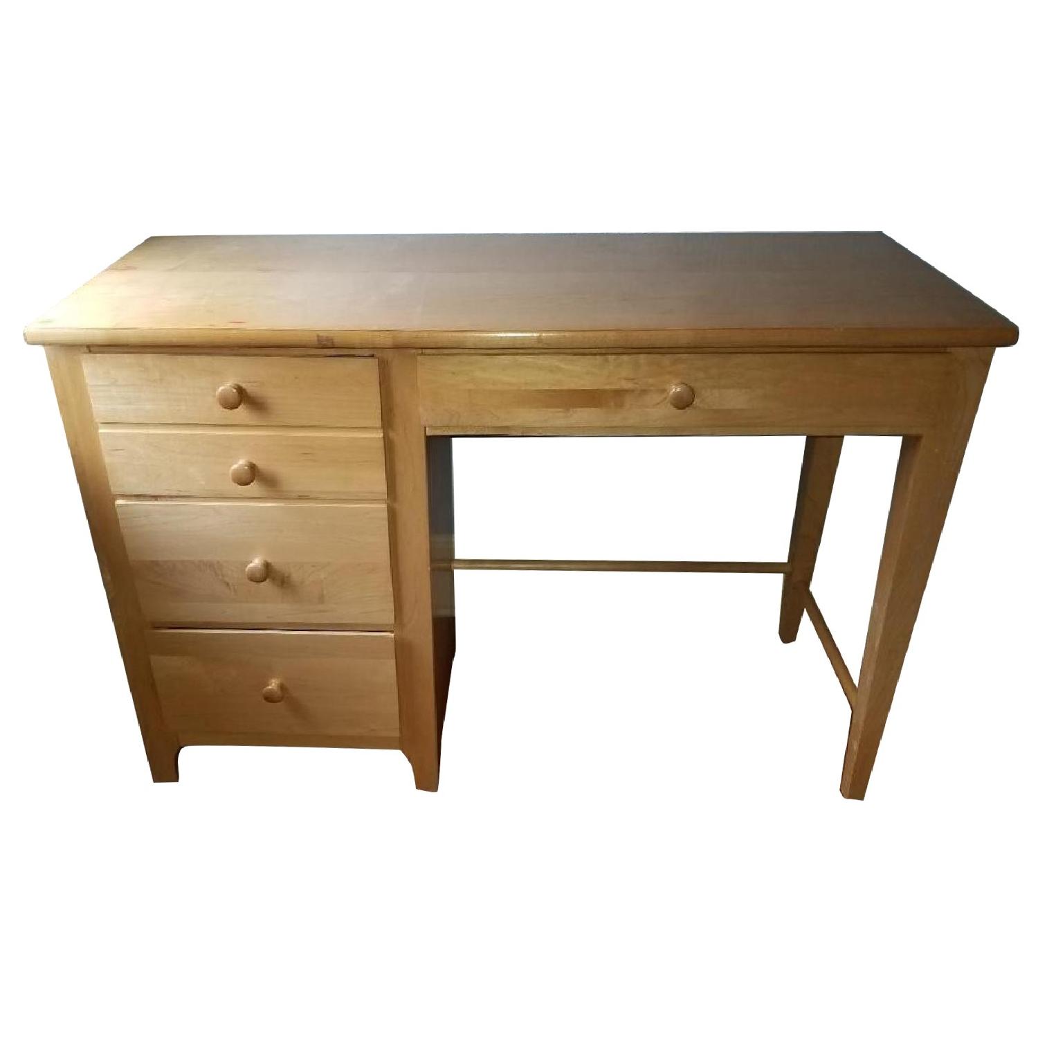 Vermont Precision Woodworks Natural Maple Desk - image-0