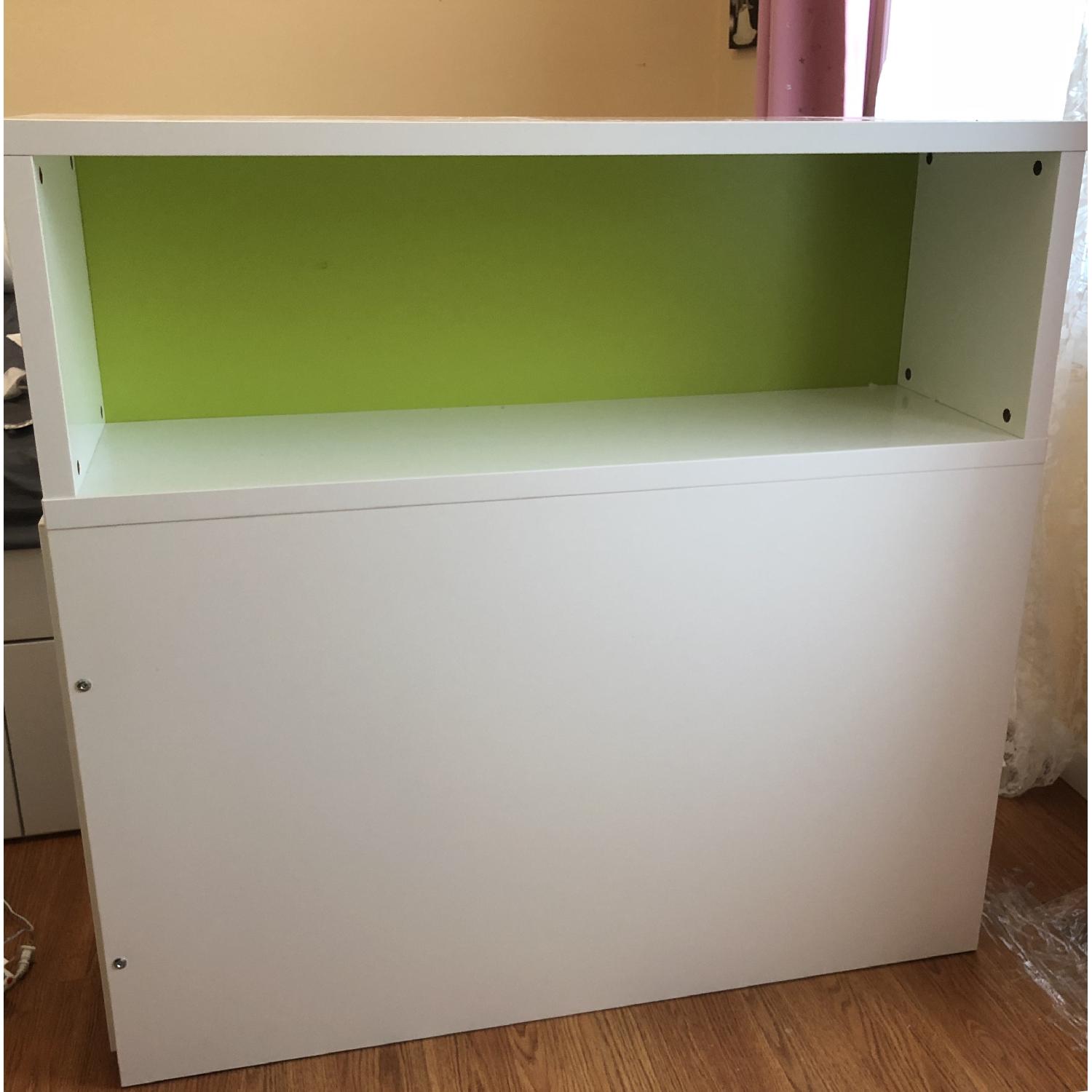 Ikea Twin Size Headboard w/ Storage AptDeco