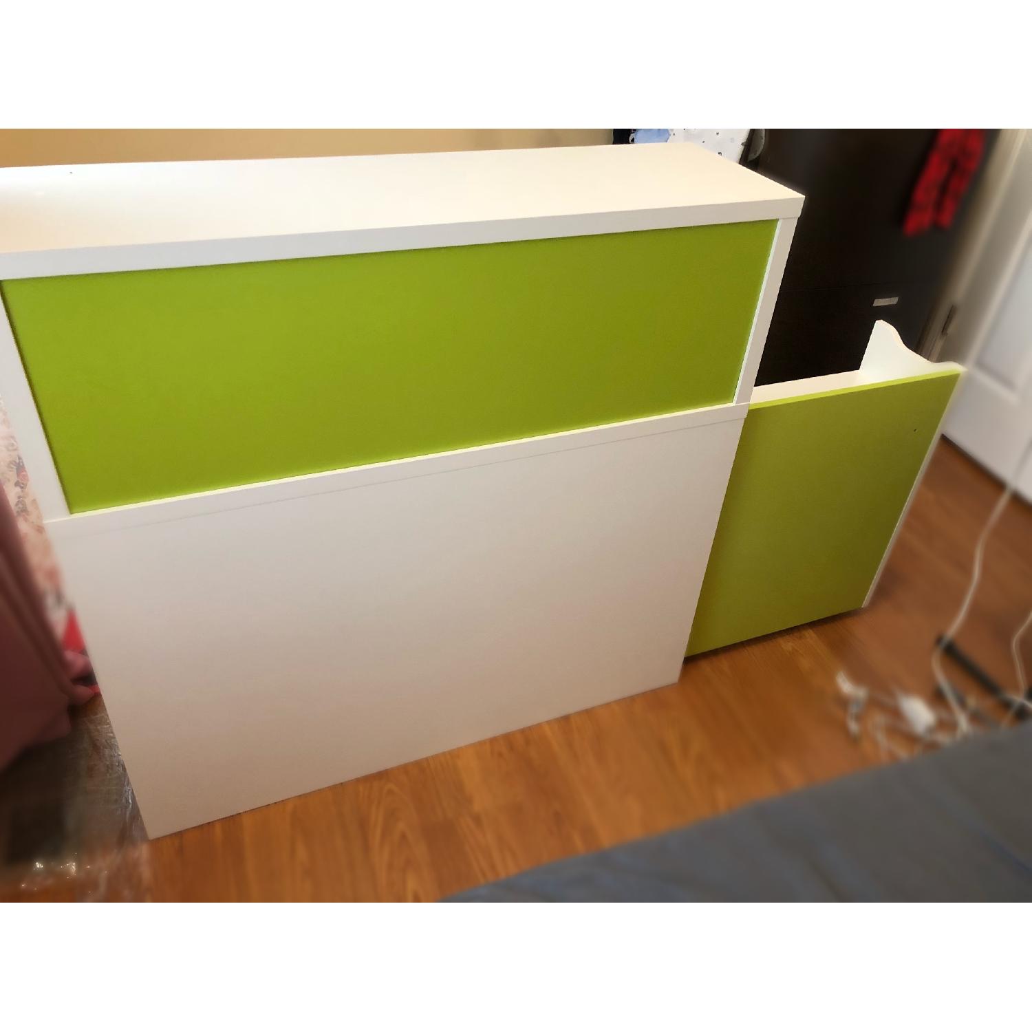 Ikea Twin Size Headboard w/ Storage AptDeco