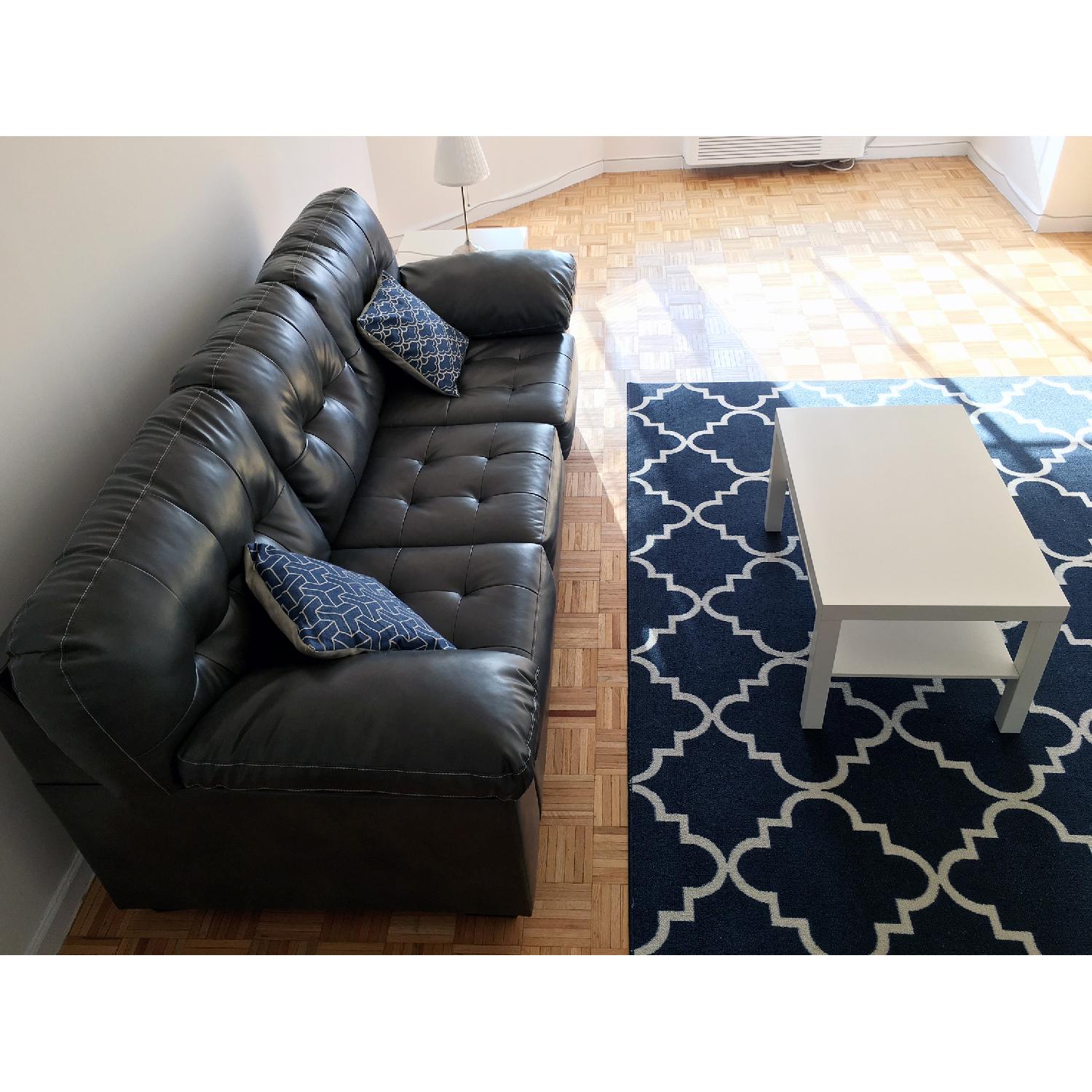 Ashley Alliston DuraBlend Gray Sofa - image-5