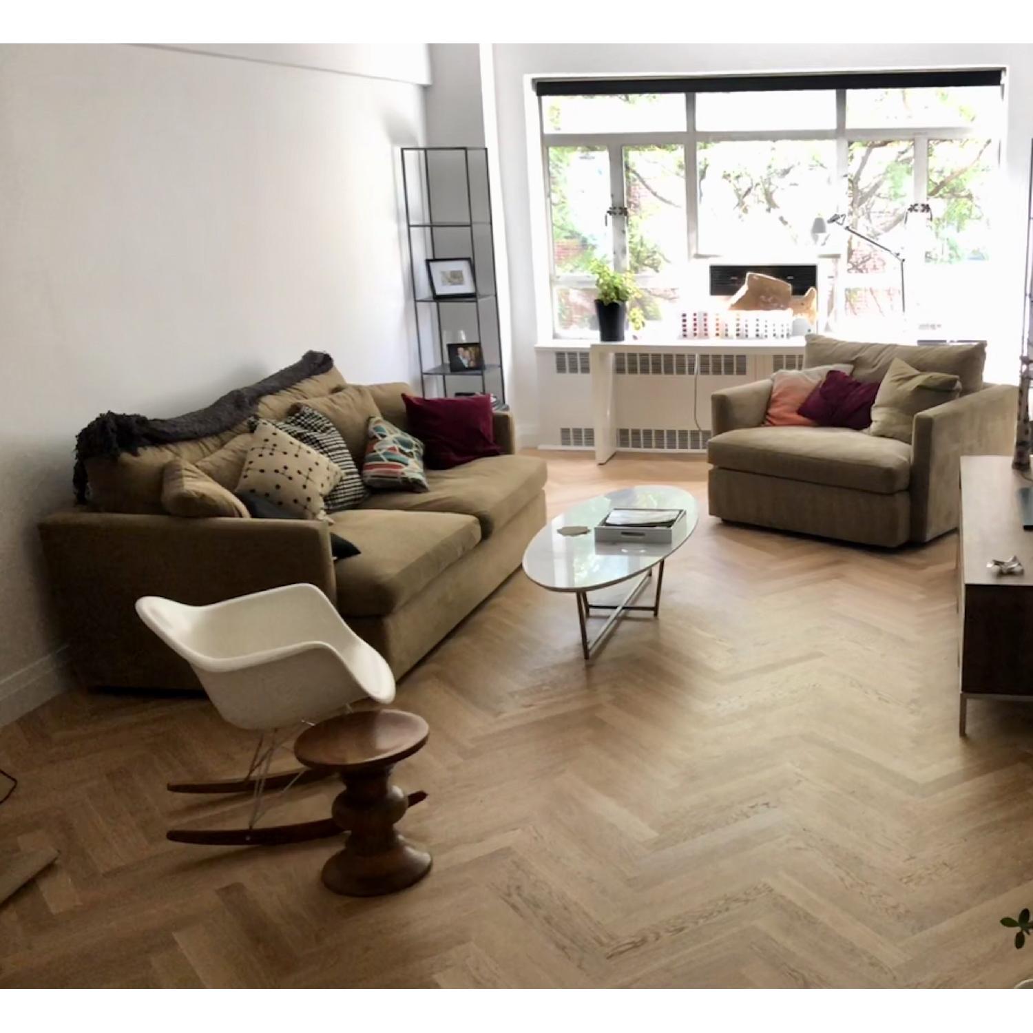 Crate & Barrel Lounge ll Sofa + Chair and a Half - image-2