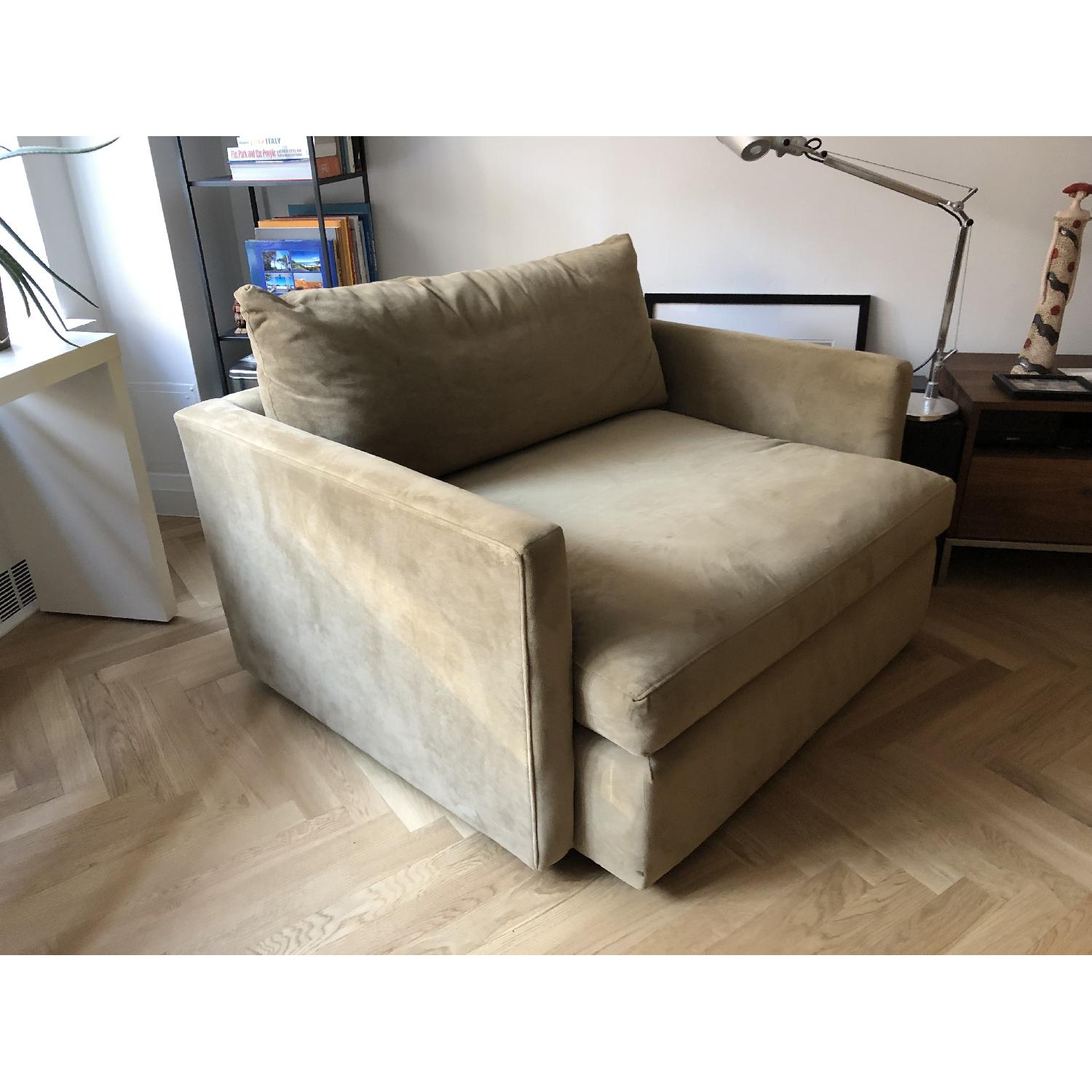 Crate & Barrel Lounge ll Sofa + Chair and a Half - image-4